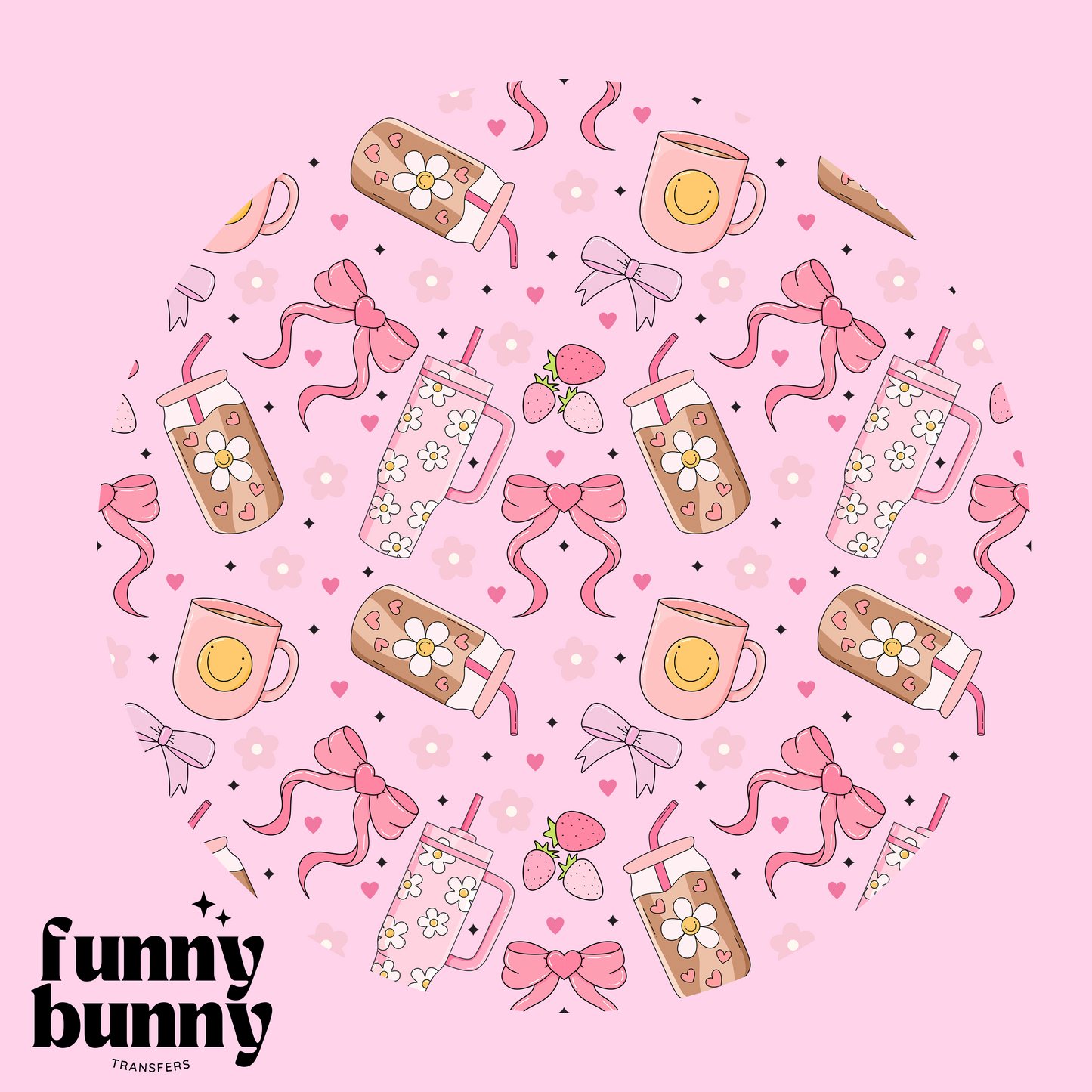 Just A Coquette Girl - UVDTF Lid Decal