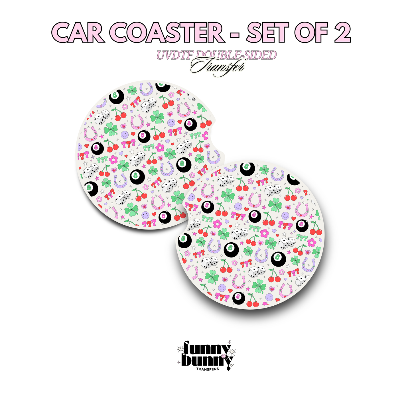 Just My Luck - UVDTF Coaster