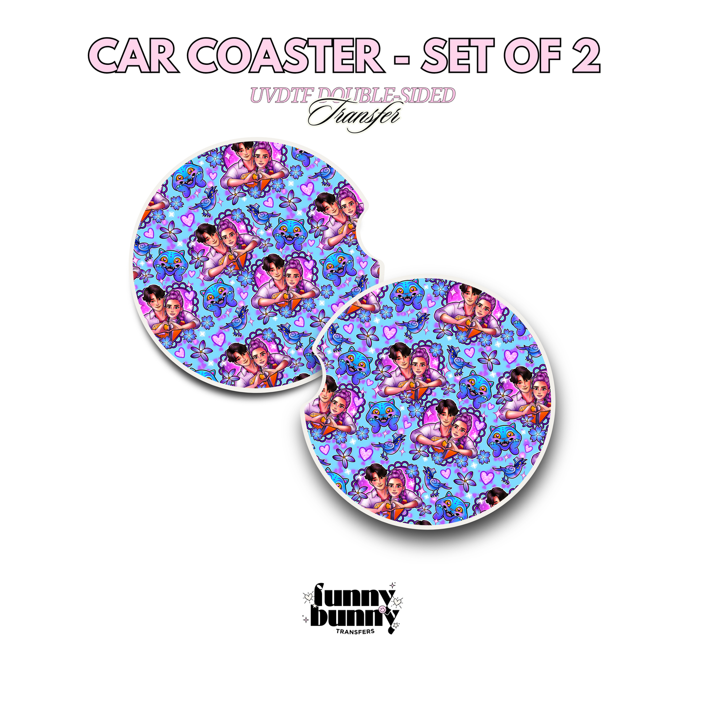 KPOP Free - UVDTF Coaster