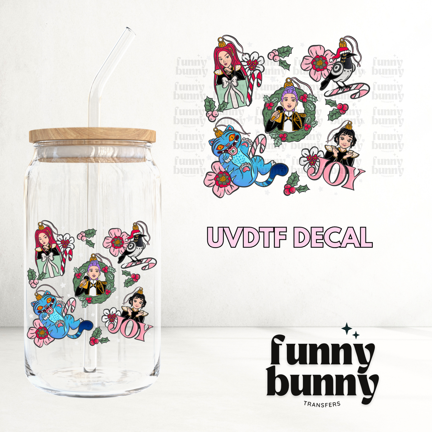 KPOP Joy - UVDTF Decal