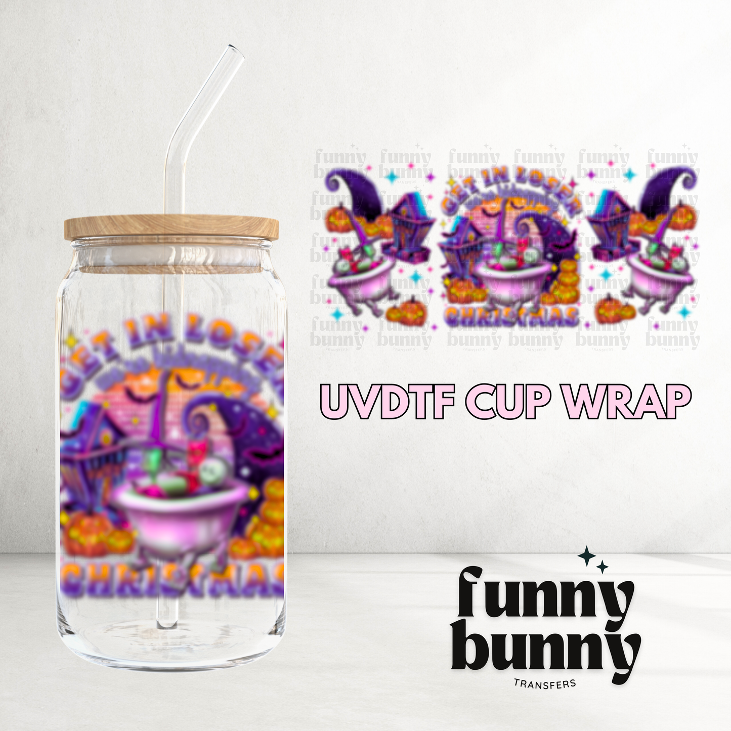 Kidnapping Christmas - 16oz UVDTF Cup Wrap