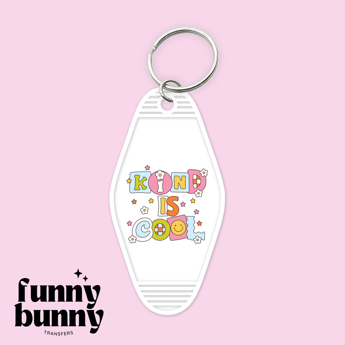 Kind Is Cool - Motel Keychain