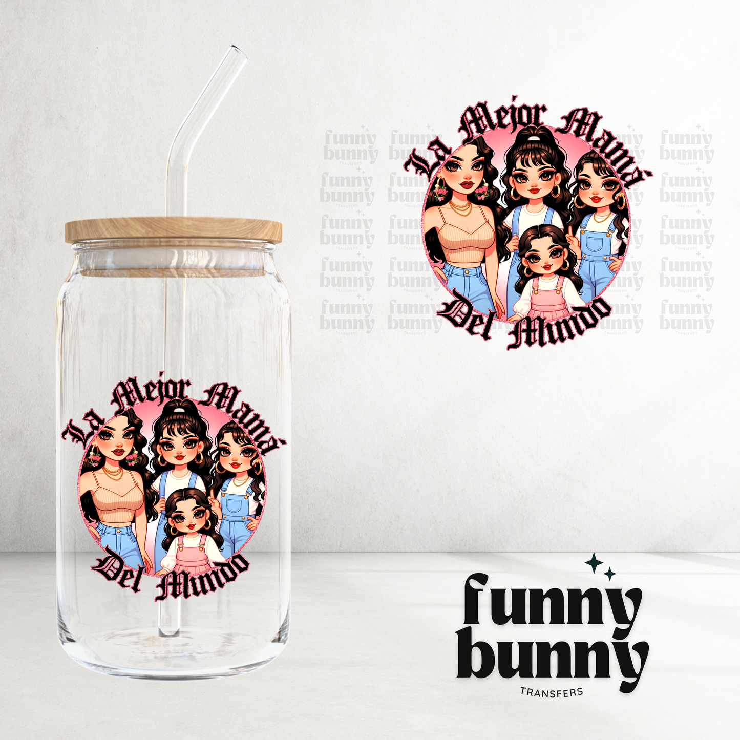 La Mejor Mama - UVDTF Decal