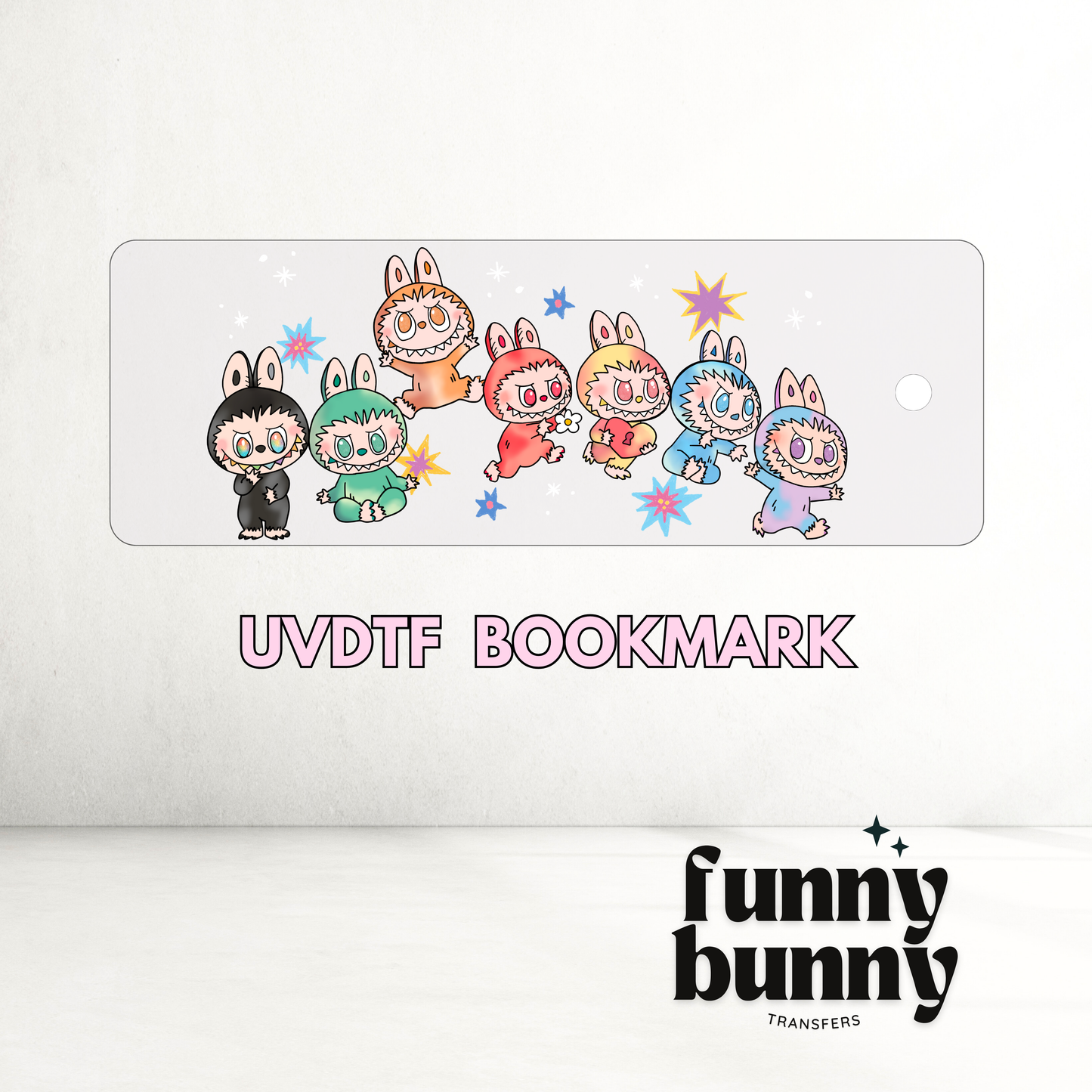 Labu Big Into Energy - UVDTF Bookmark Decal