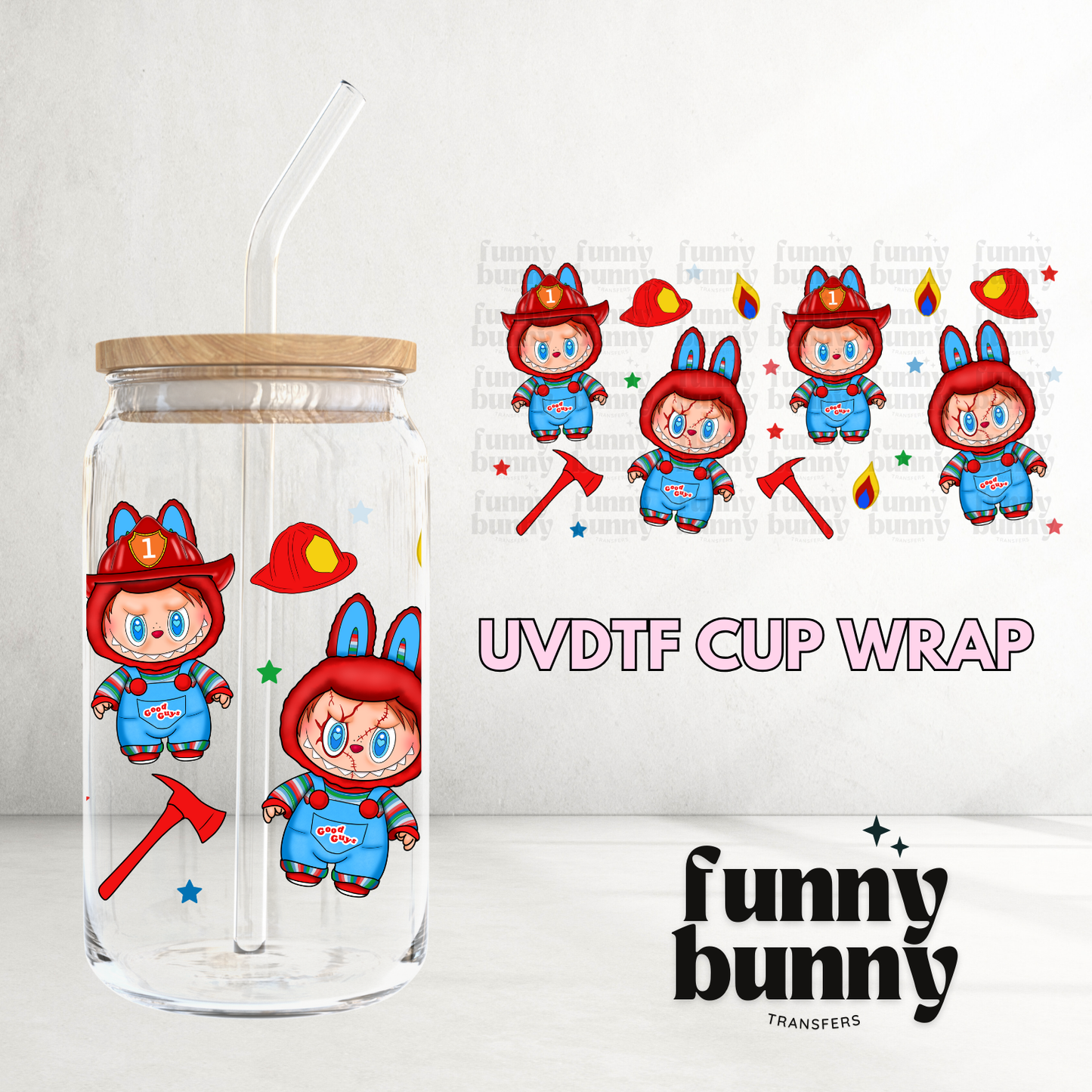Labu Chuck - 16oz UVDTF Cup Wrap