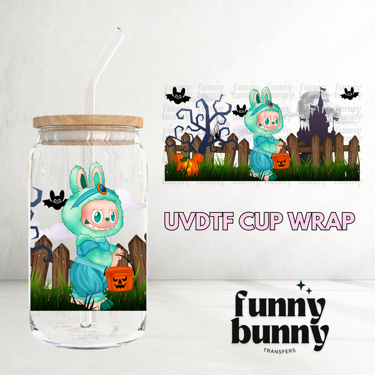 Labu Jasmine I - 16oz UVDTF Cup Wrap
