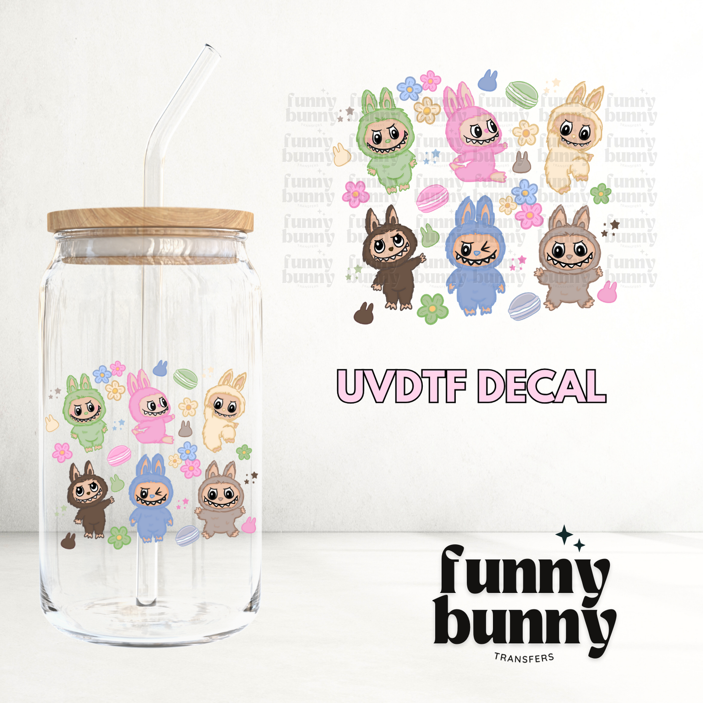 Labu Macaron - UVDTF Decal