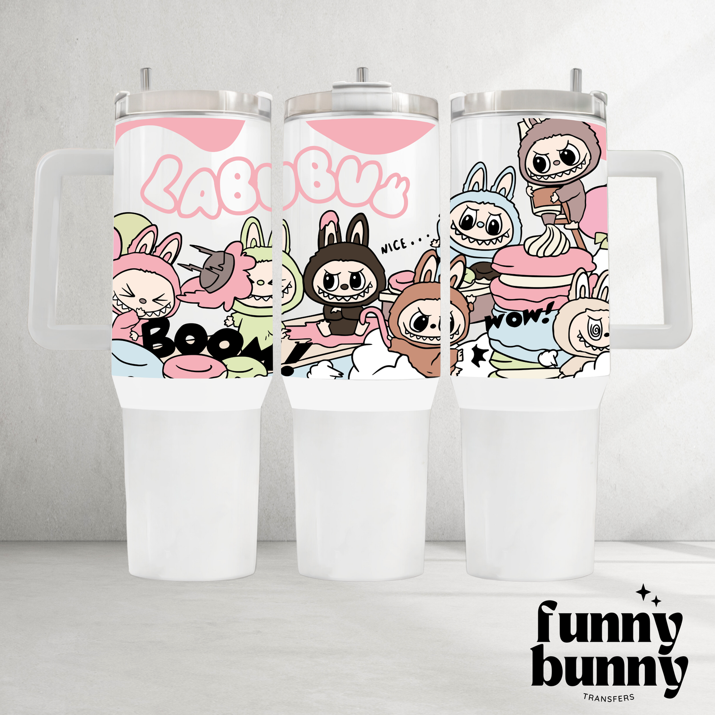 Labu Monster Box - 40oz UVDTF Tumbler Wrap