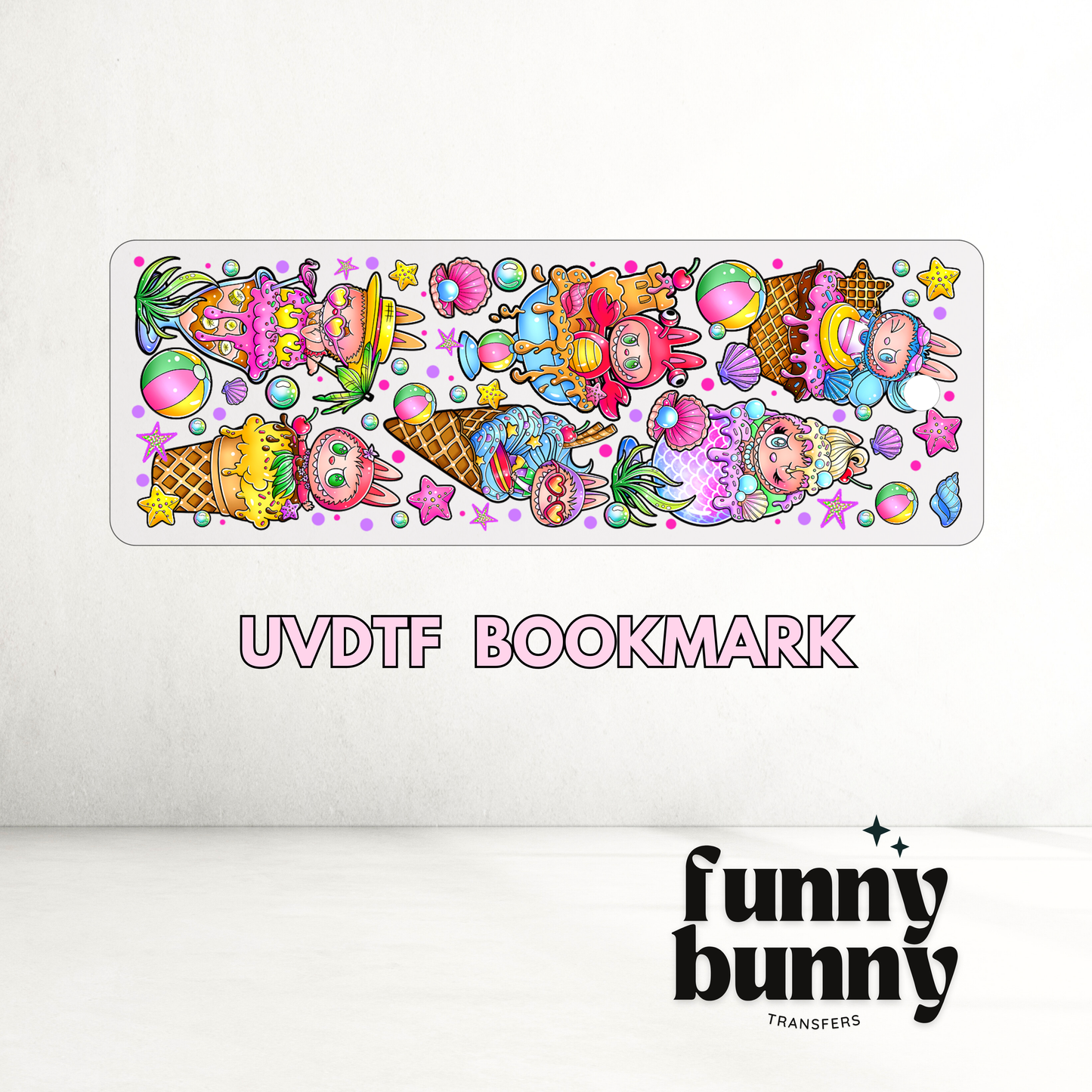 Labu Popsicles - UVDTF Bookmark Decal