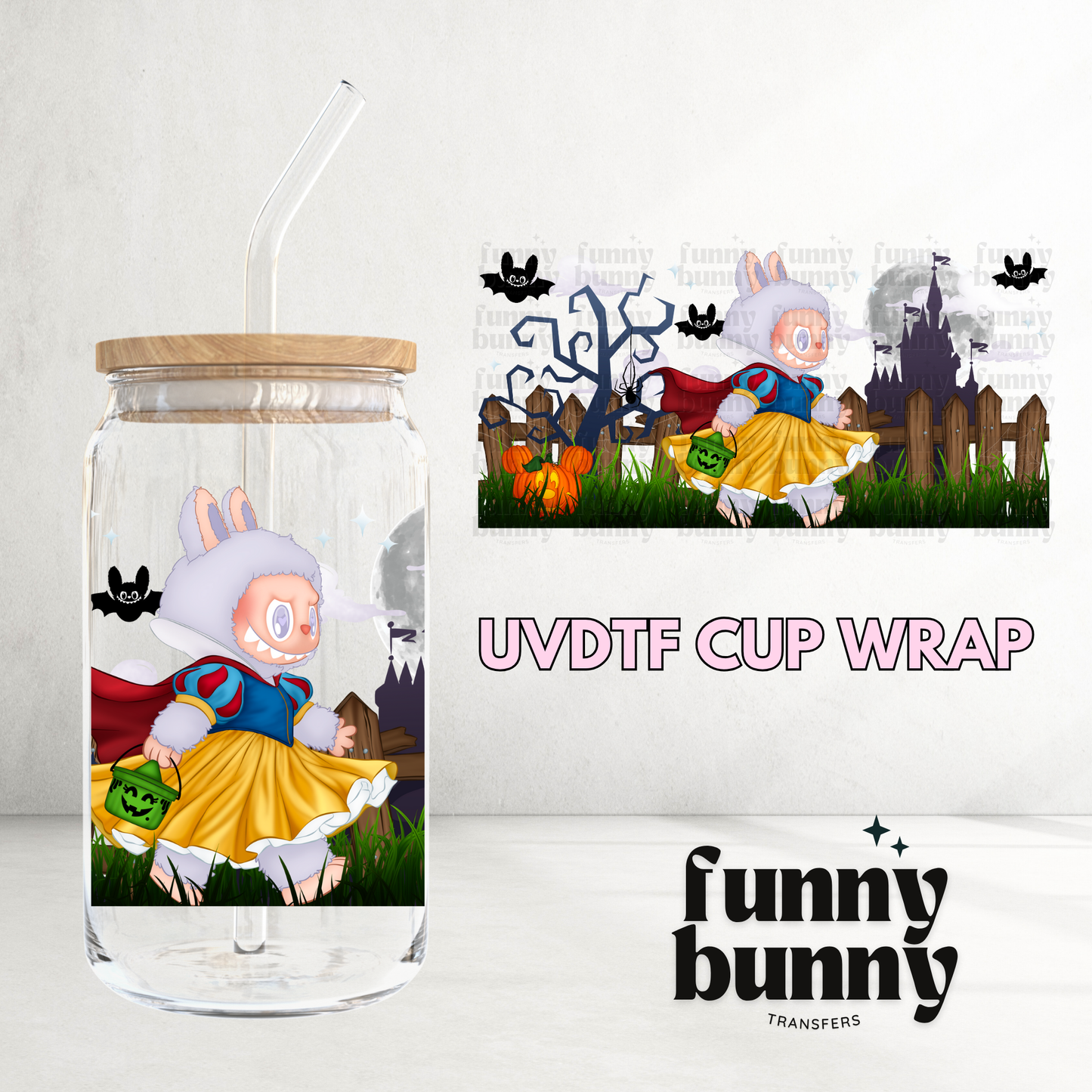 Labu Snow I - 16oz UVDTF Cup Wrap
