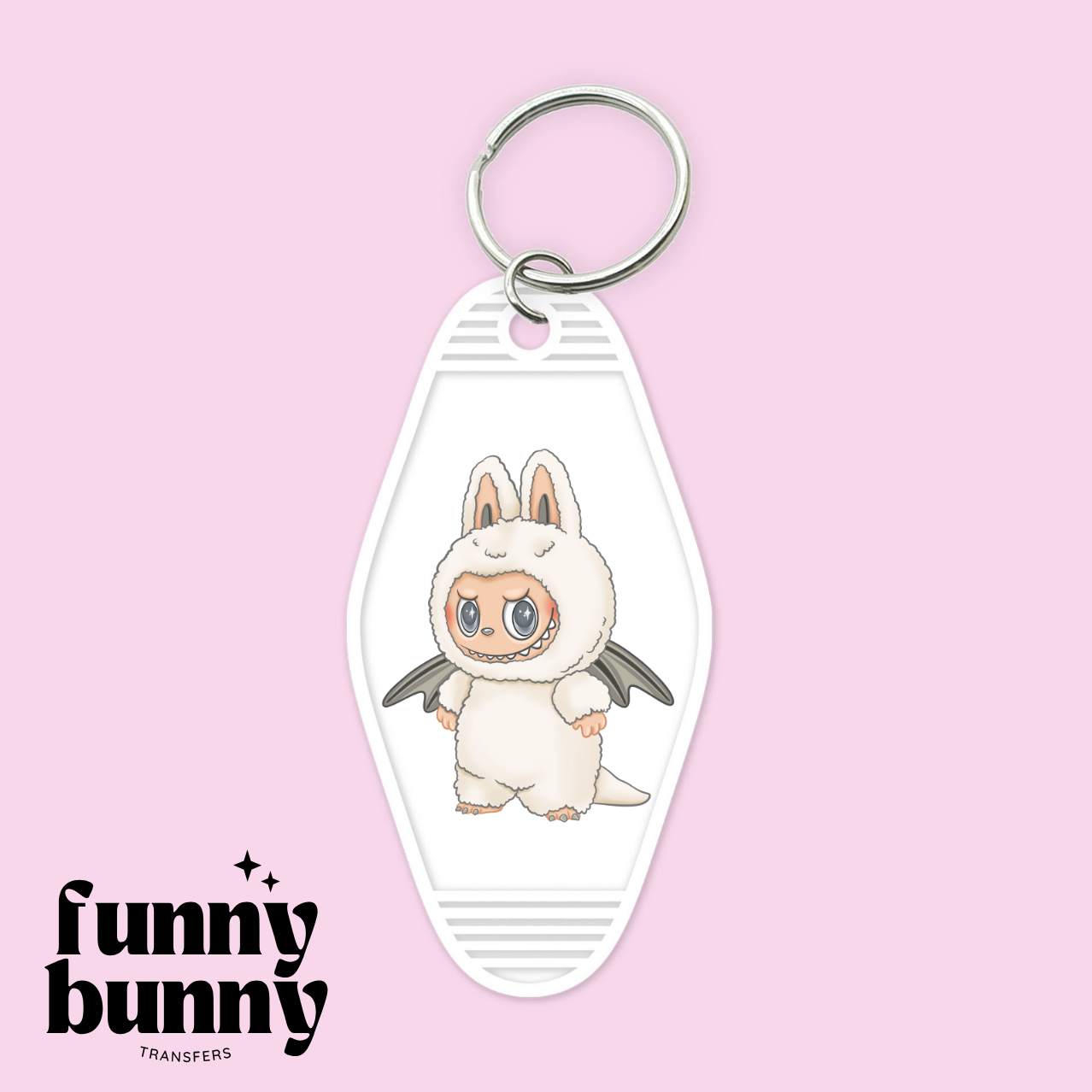 Labu Zimomo Angel - Motel Keychain