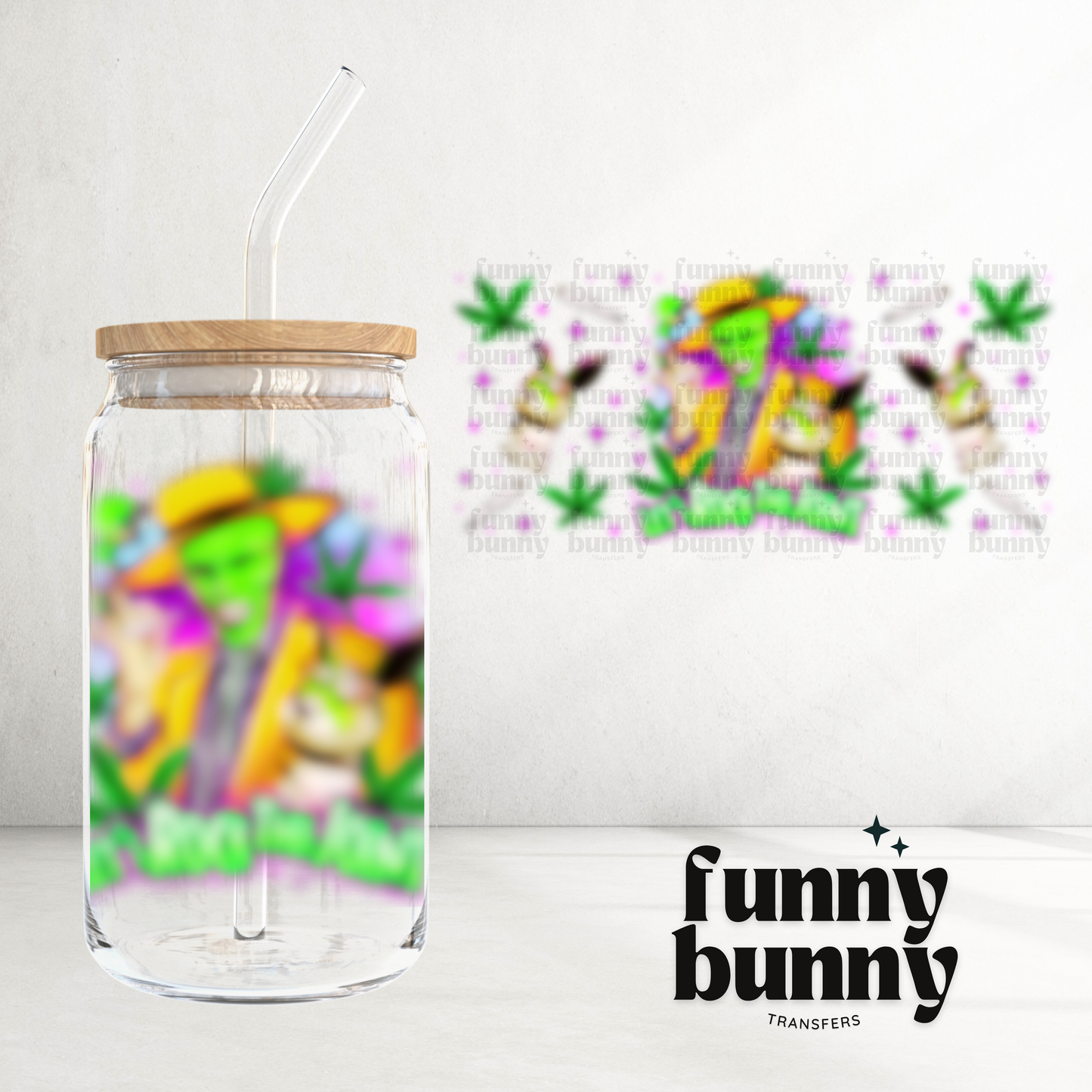 Let's Rock This Joint - 16oz UVDTF Cup Wrap