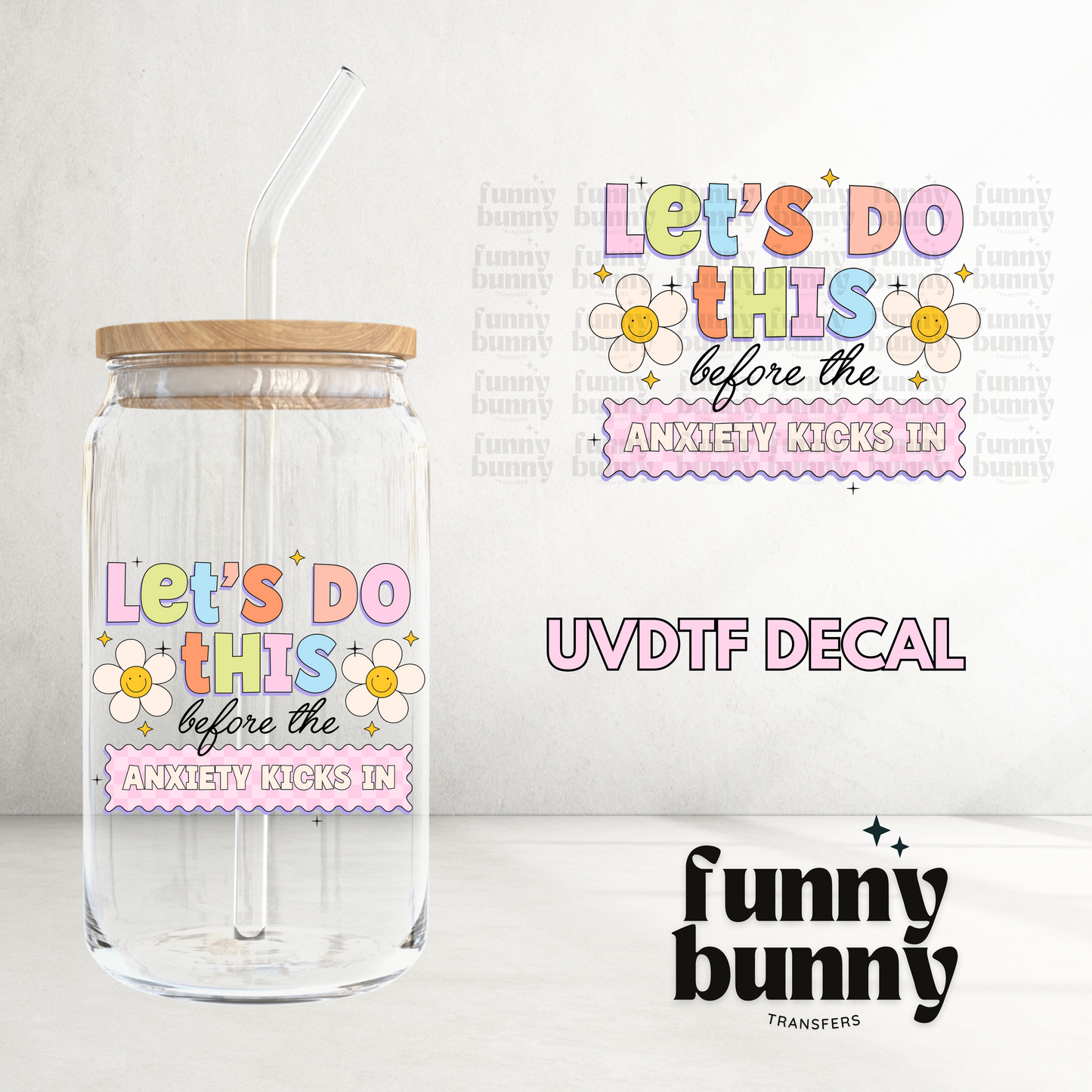 Lets Do This - UVDTF Decal