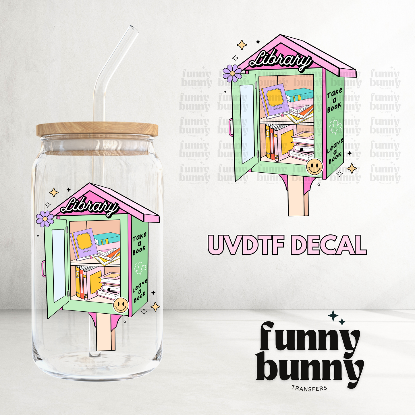 Library - UVDTF Decal