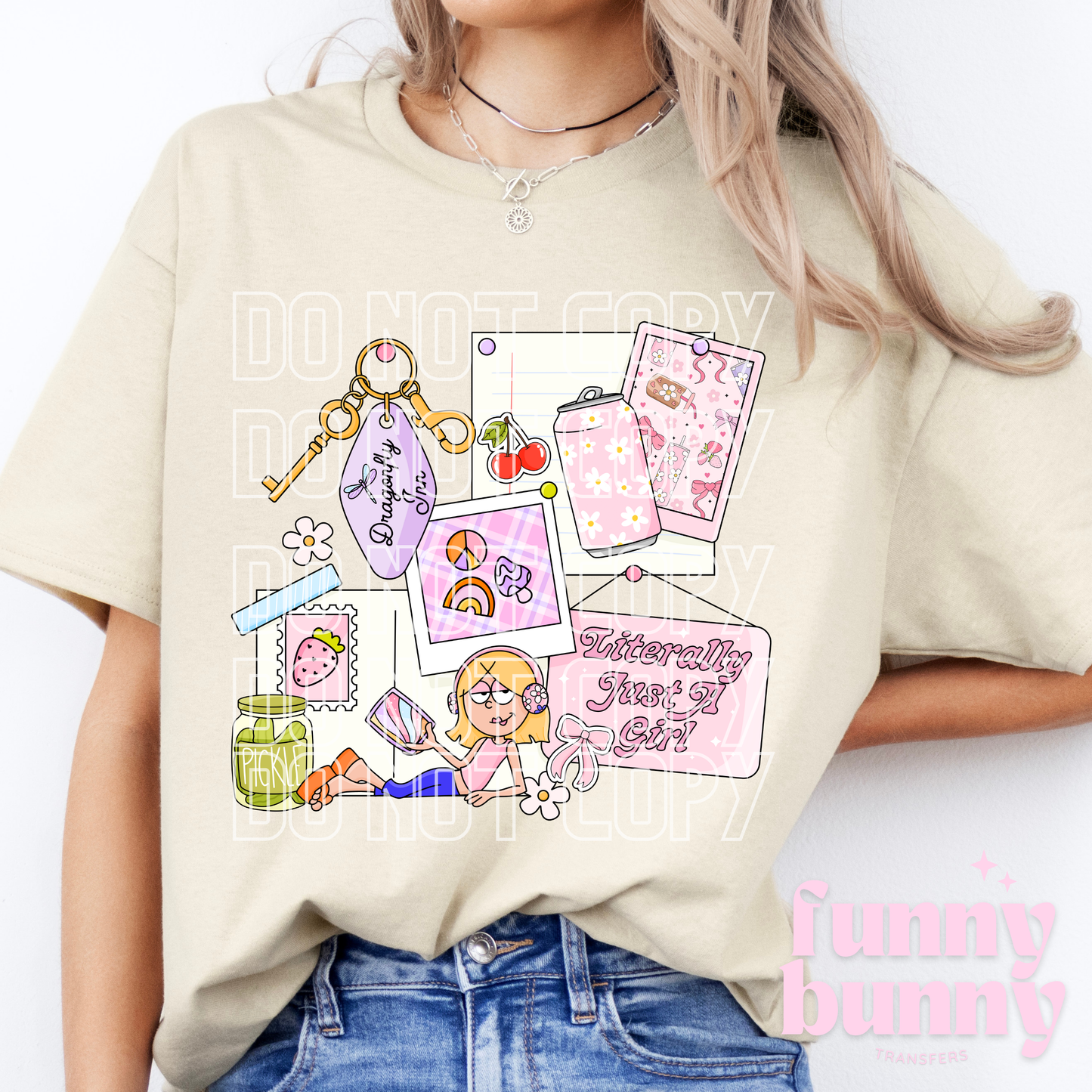 Literally Just A Girl 2.0 - DTF Transfer