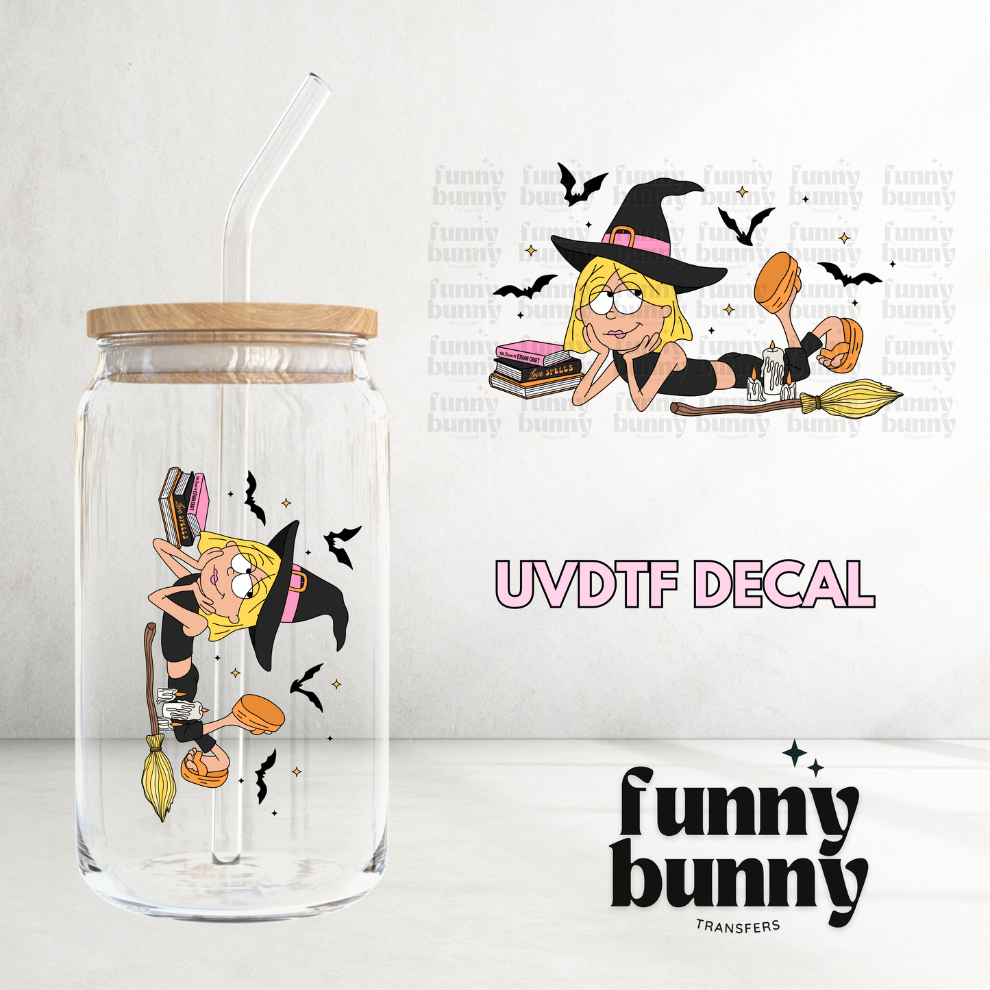 Lizzie Love Spells - UVDTF Decal