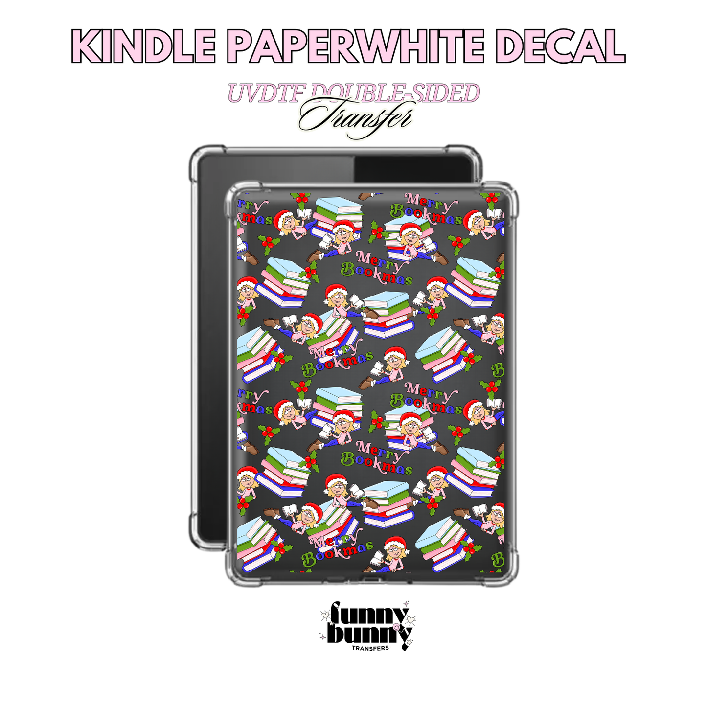 Lizzie Merry Bookmas - Kindle Decal