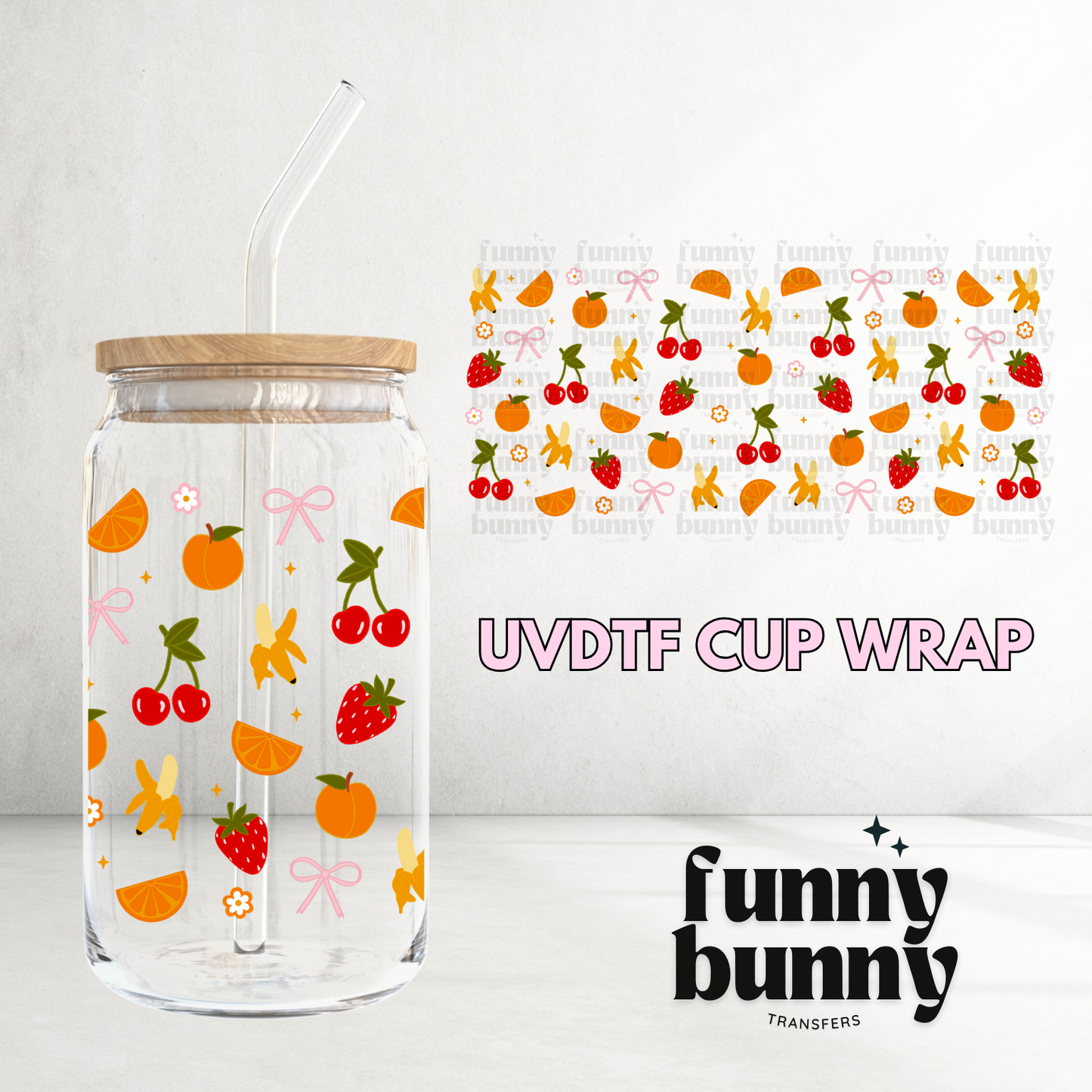 Local Farmers Market - 16oz UVDTF Cup Wrap