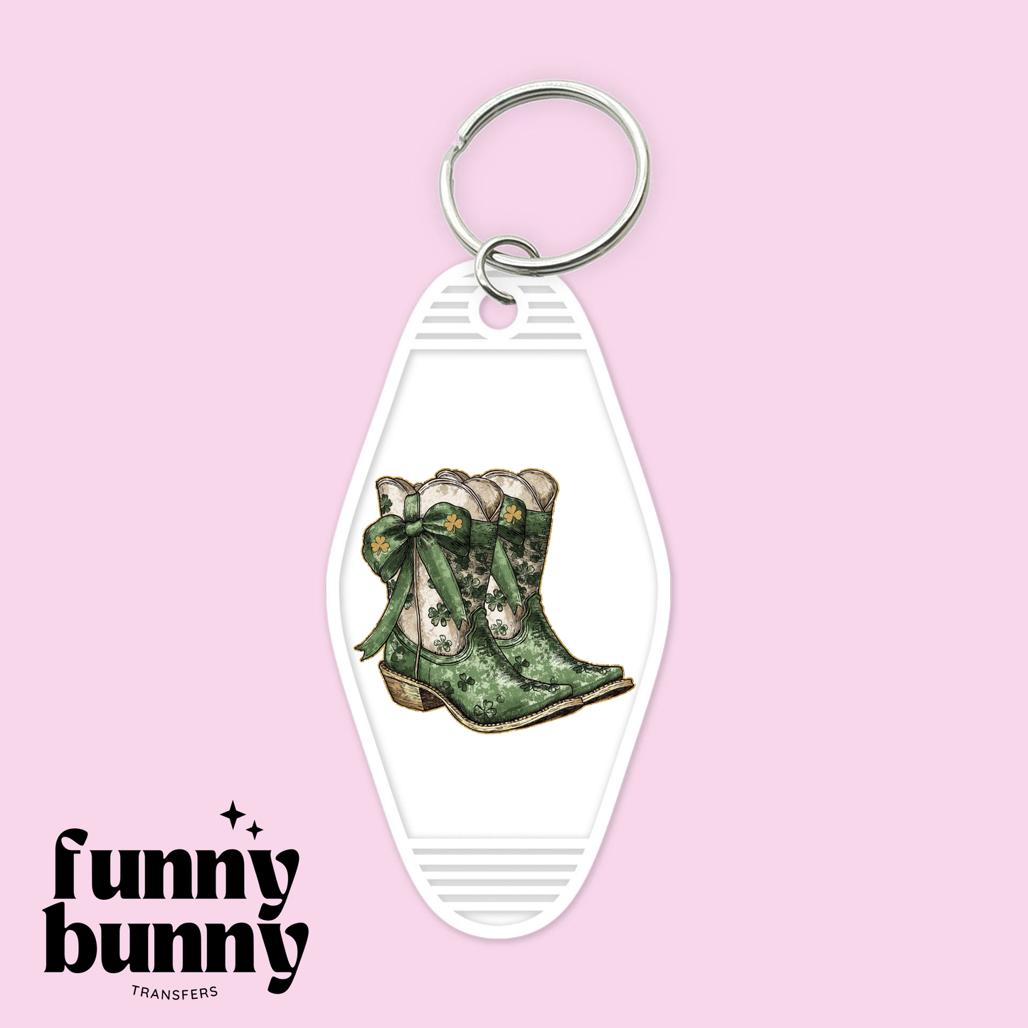 Lucky Cowgirl - Motel Keychain