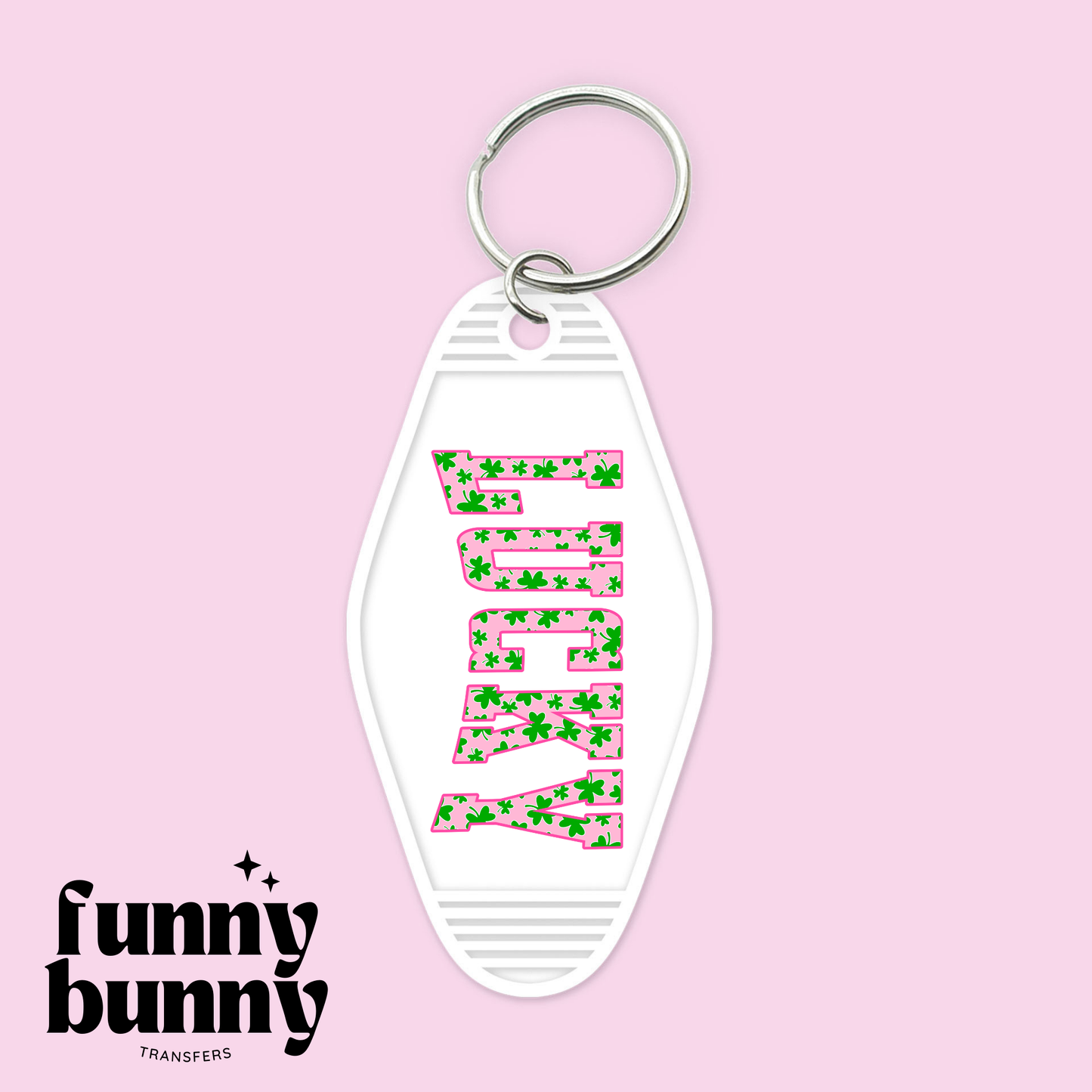 Lucky Shamrock - Motel Keychain