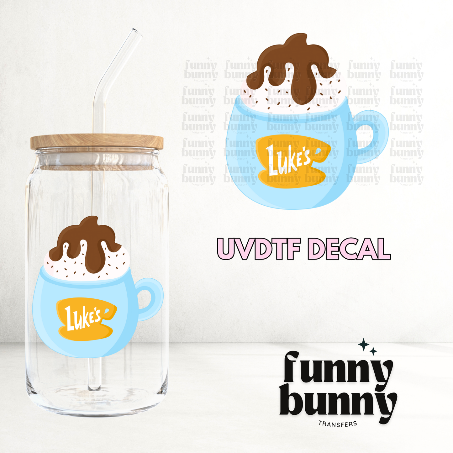 Luke's Cup - UVDTF Decal