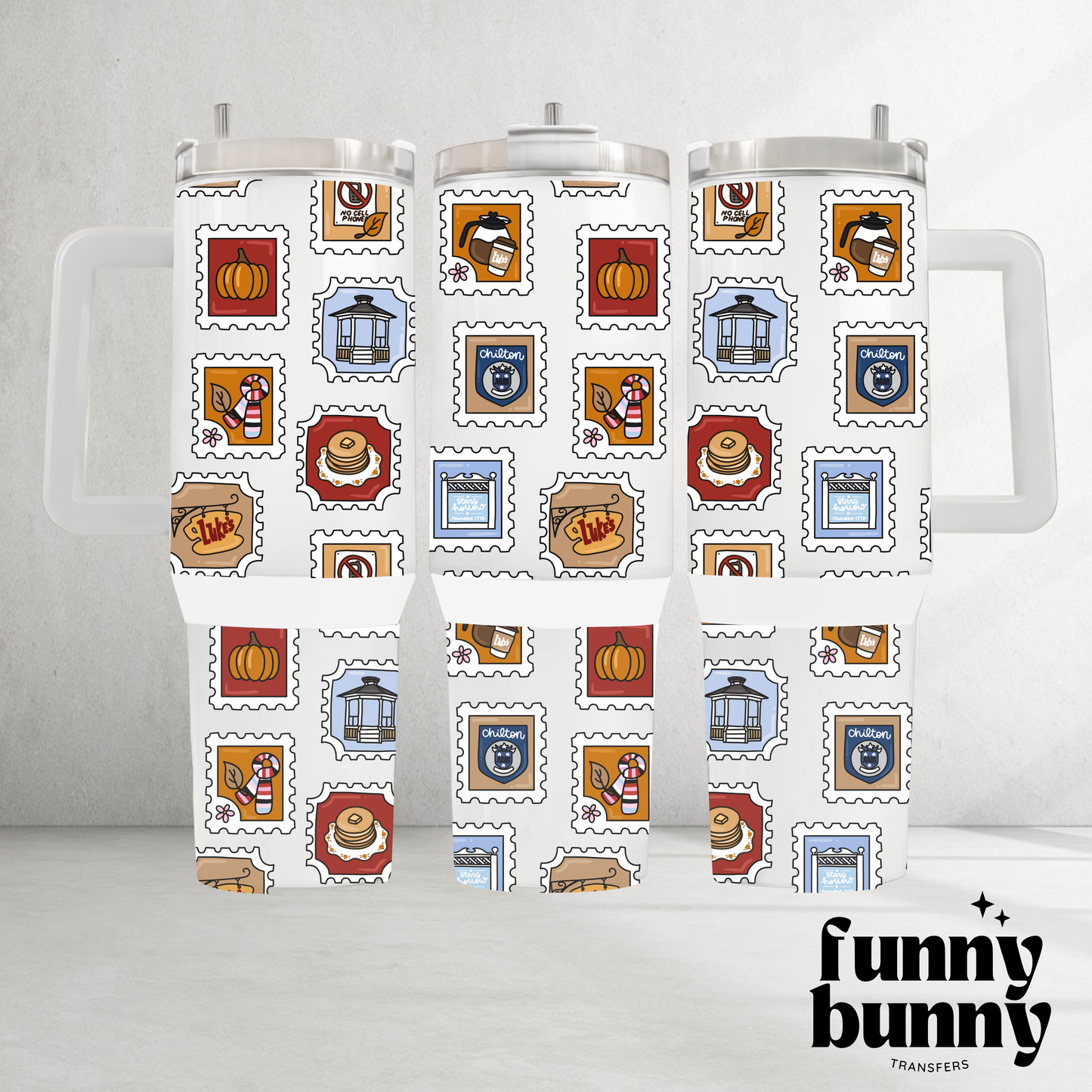Lukes Stamps - 40oz UVDTF Tumbler Wrap