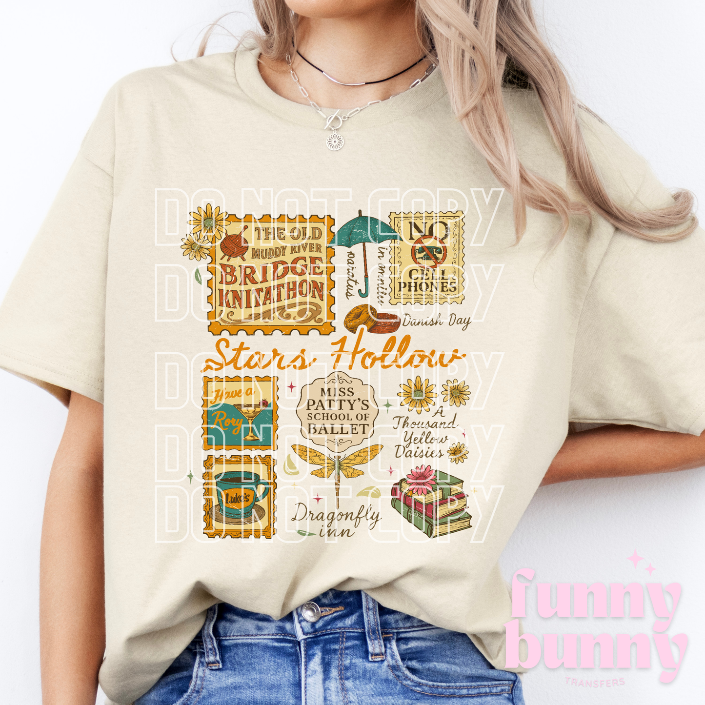 Lukes Stars Hollow - DTF Transfer