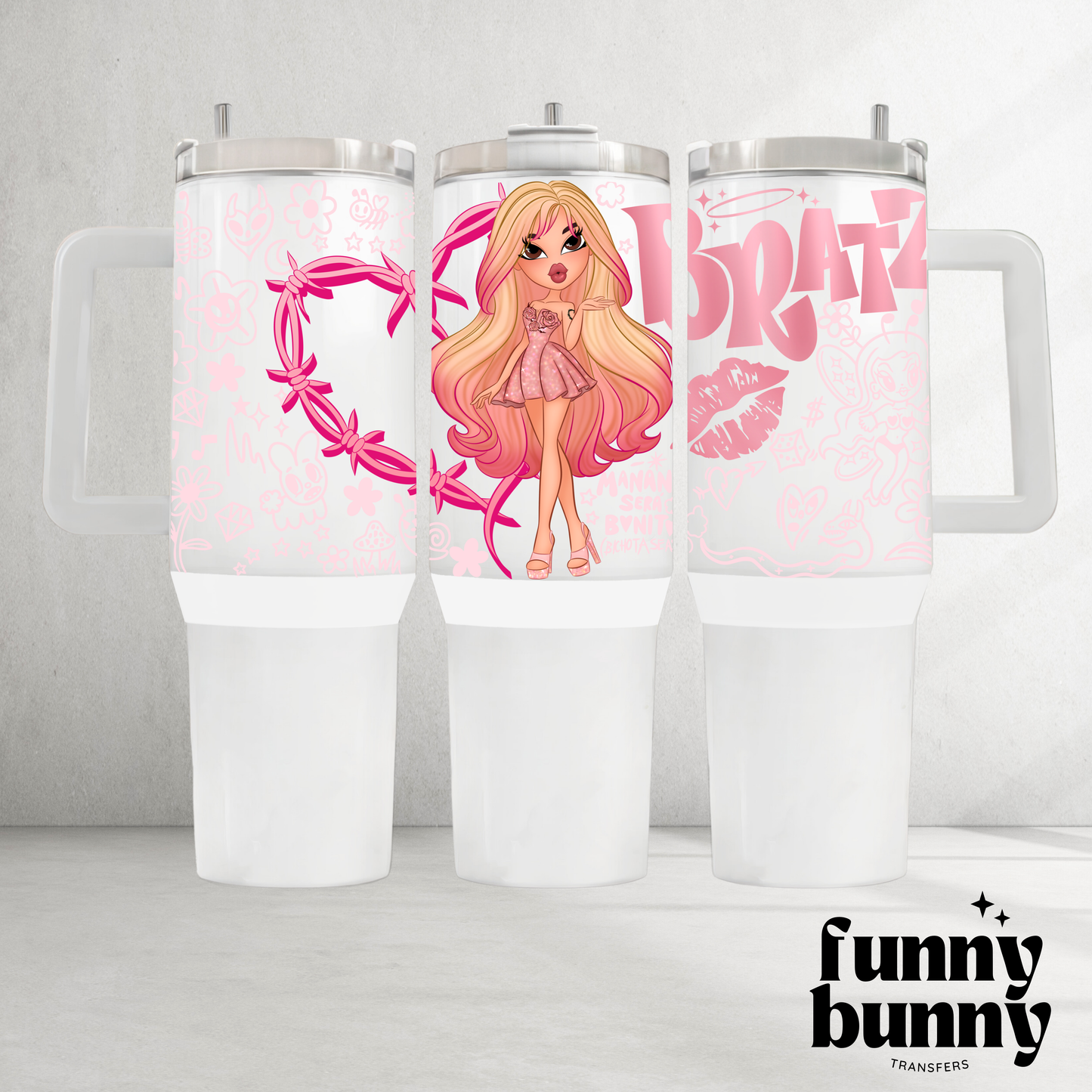 Manana Sera Bonito Dollz - 40oz UVDTF Tumbler Wrap