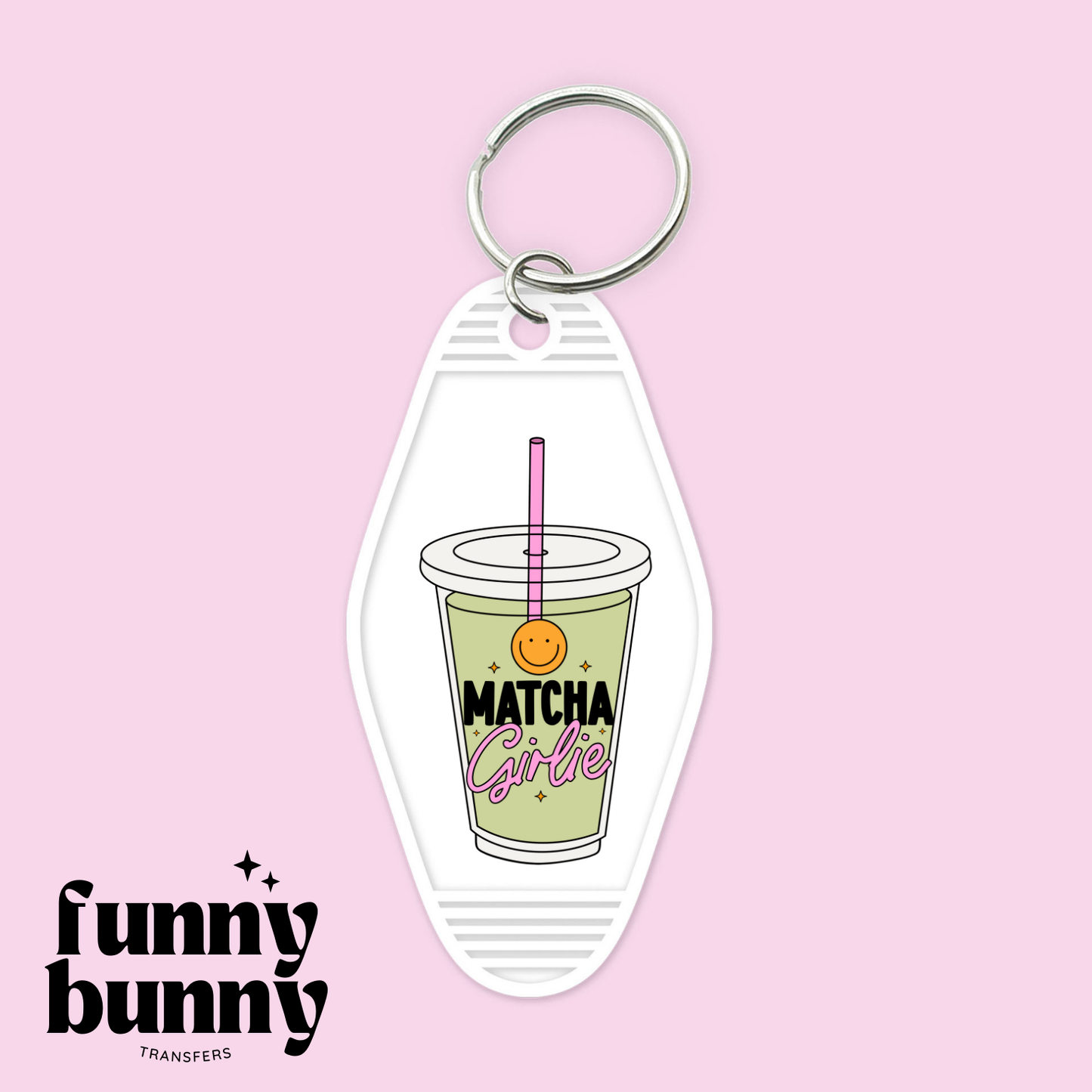 Matcha Girlie Latte - Motel Keychain
