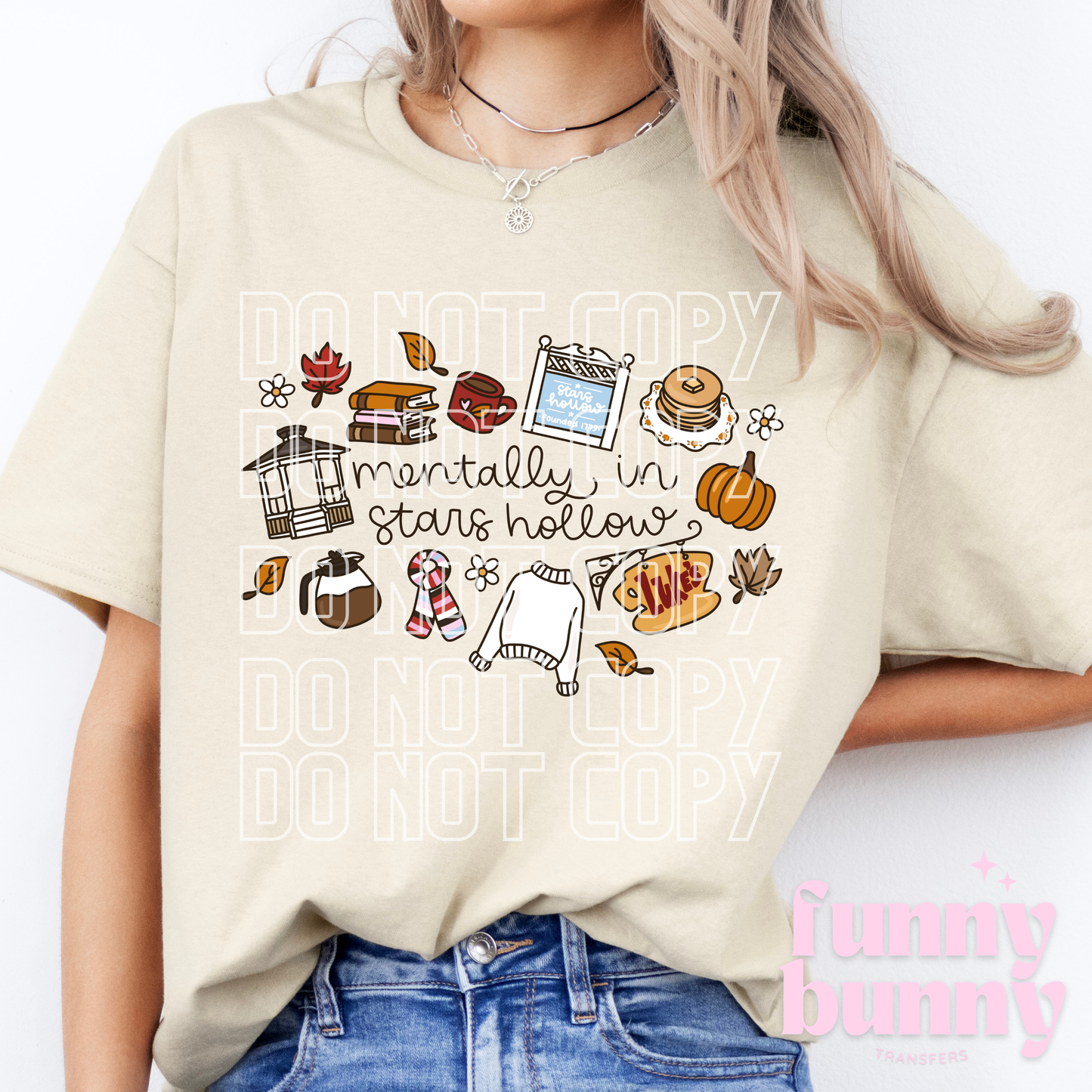 Mentally In Star Hollow - DTF Transfer