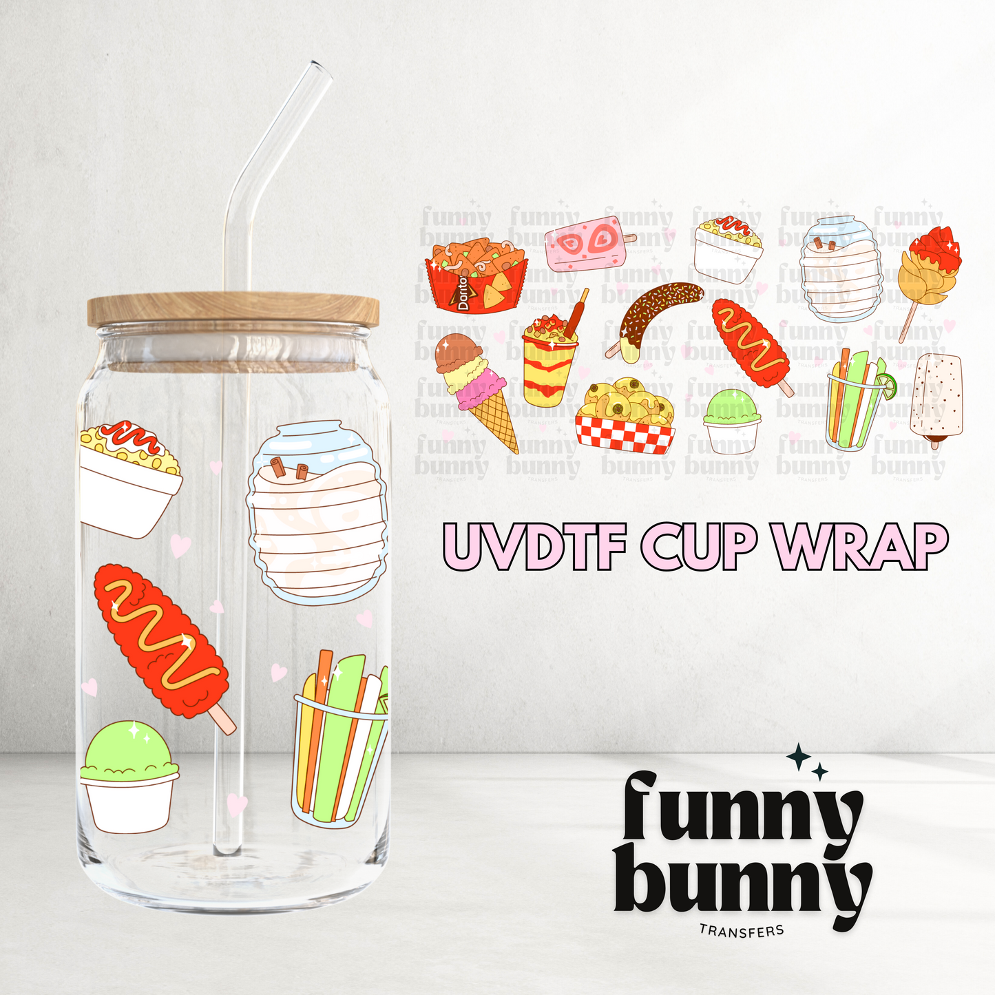 Michoacana Treats - 16oz UVDTF Cup Wrap