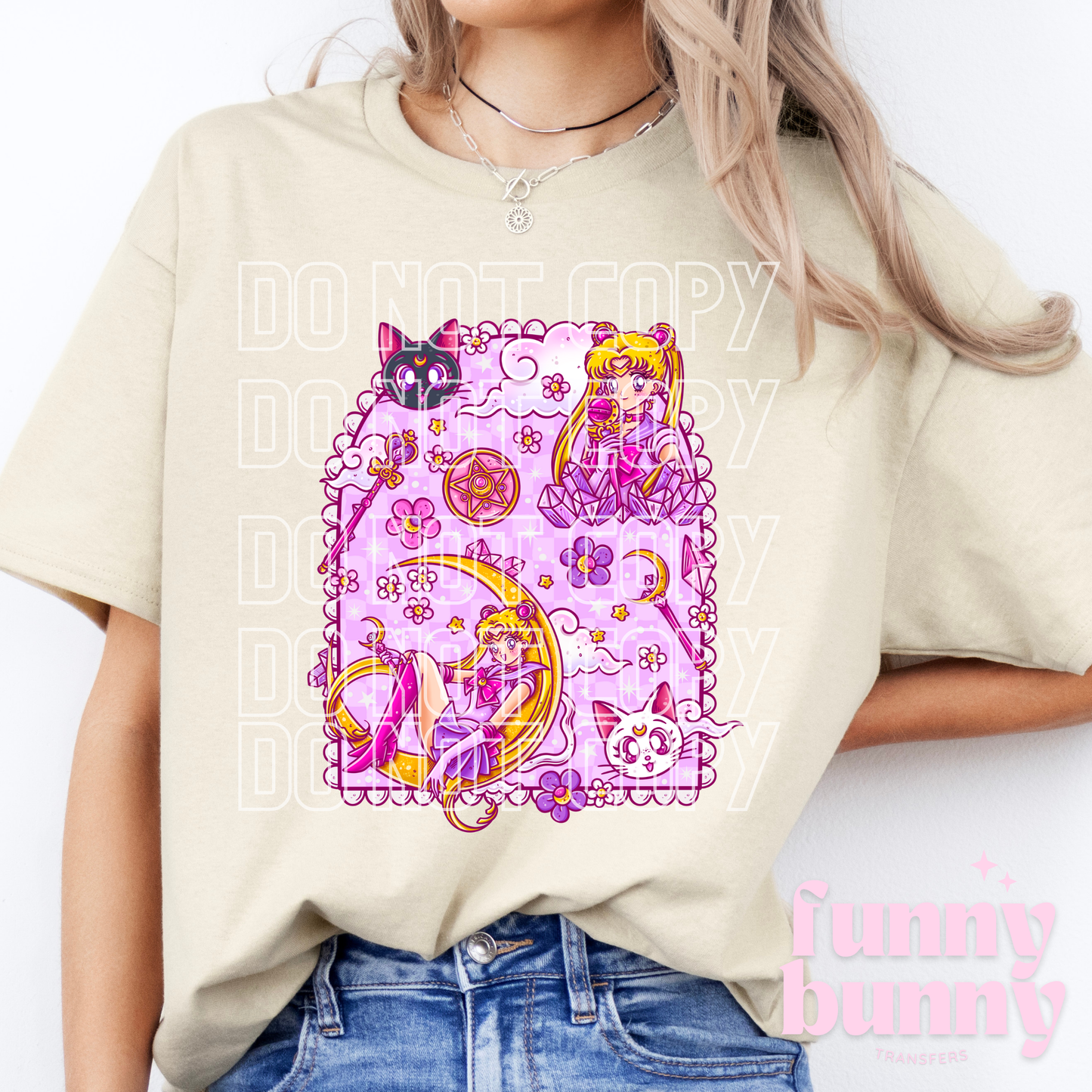 Moon Light Girl - DTF Transfer