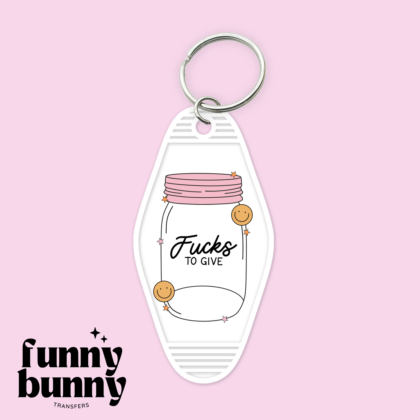 Zero F To Give - Motel Keychain
