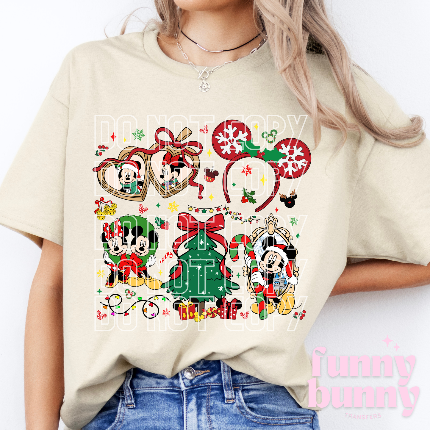 Mouse Xmas Spirit - DTF Transfer
