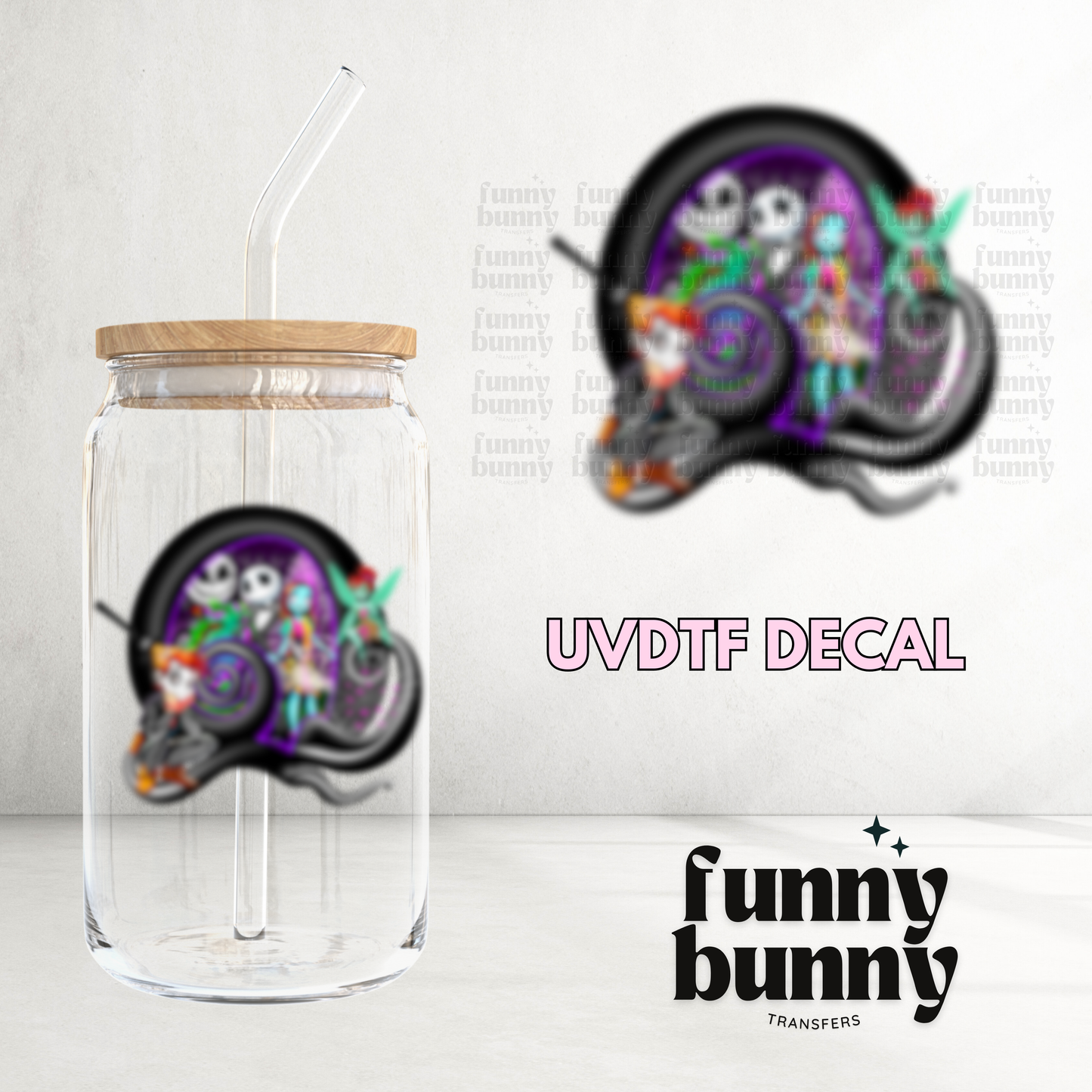 Nightmare Growing Up - UVDTF Decal