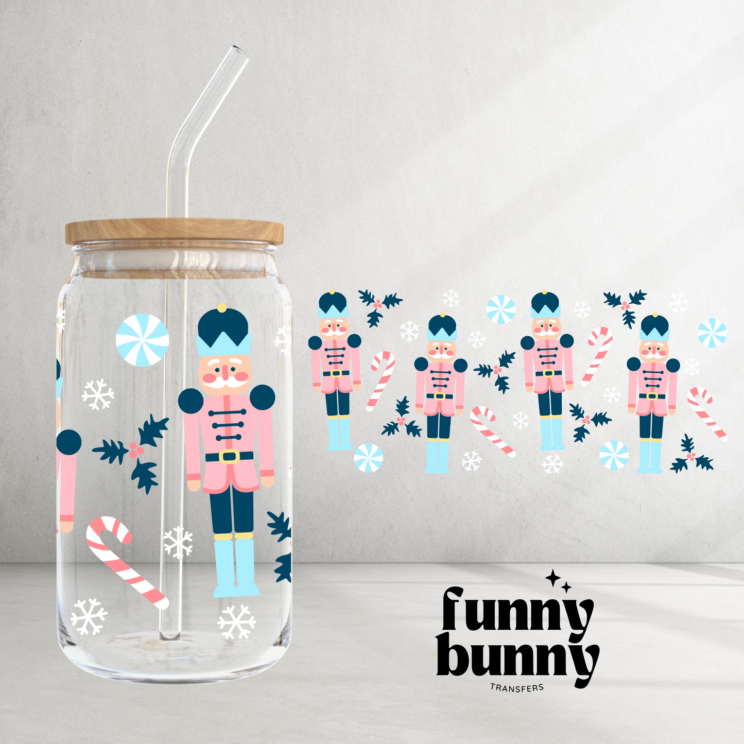 Nutcracker - 16oz UVDTF Cup Wrap