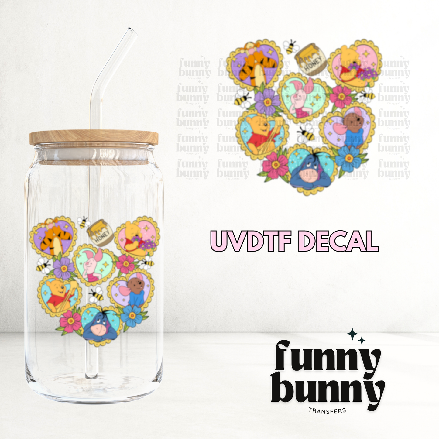 Oh Honey Crew - UVDTF Decal