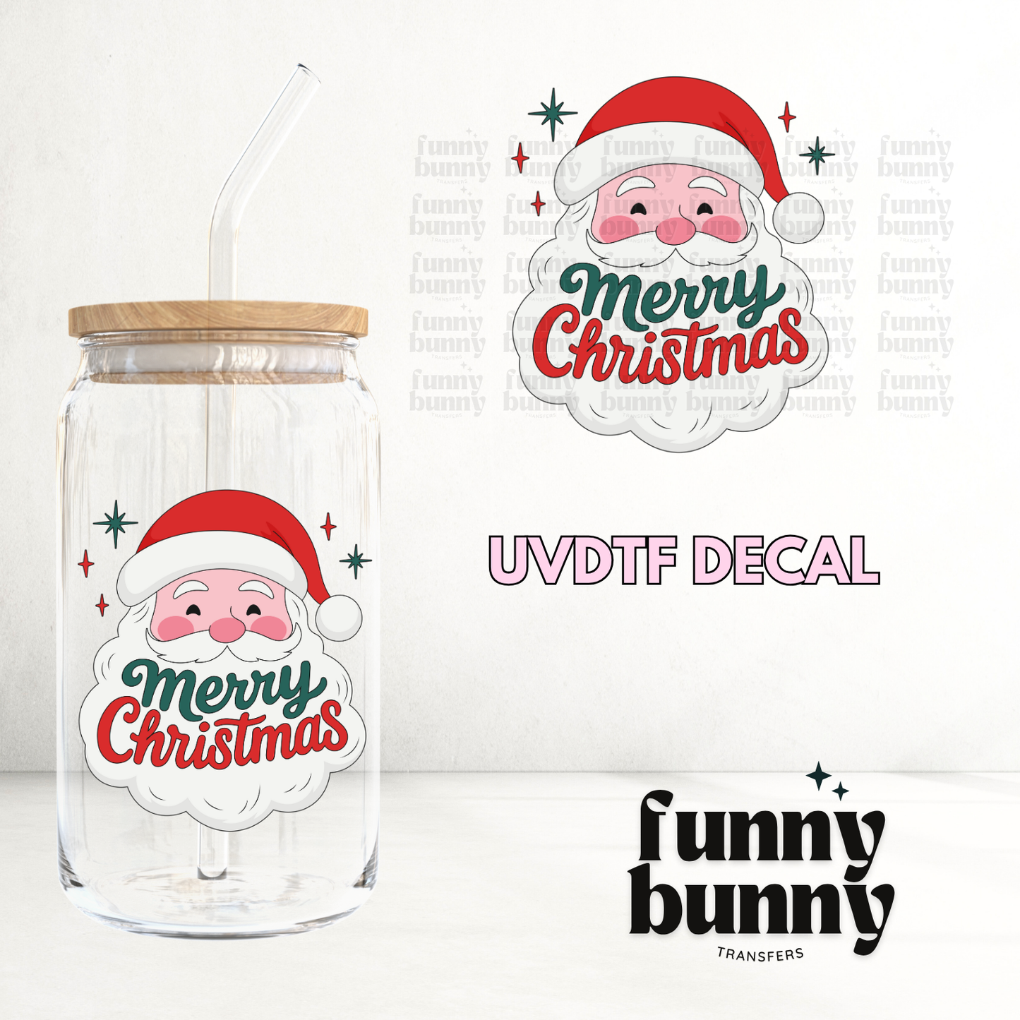 Oh Santa 2.0 - UVDTF Decal