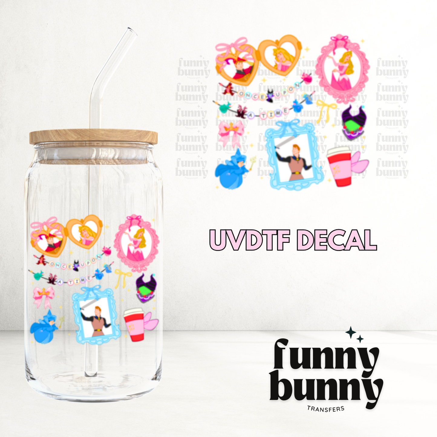 Once Upon A Time - UVDTF Decal