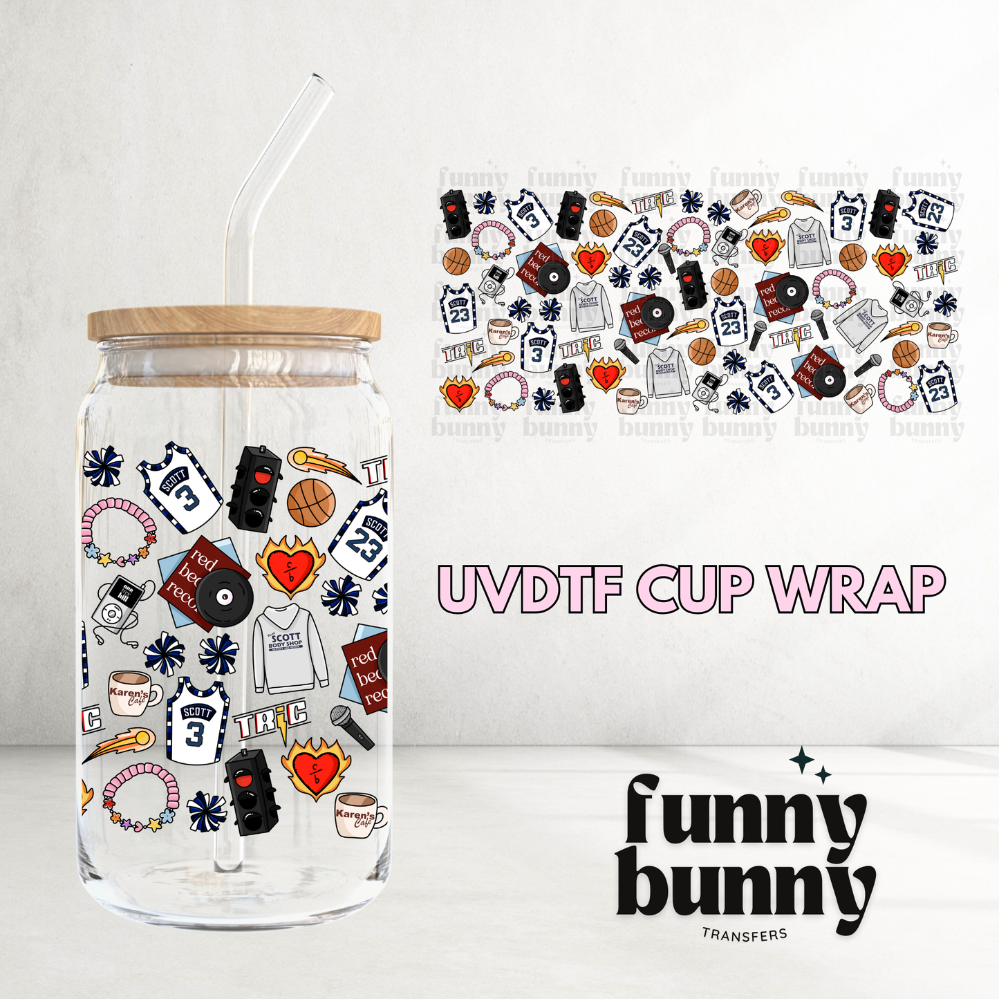 One Tree Hill - 16oz UVDTF Cup Wrap