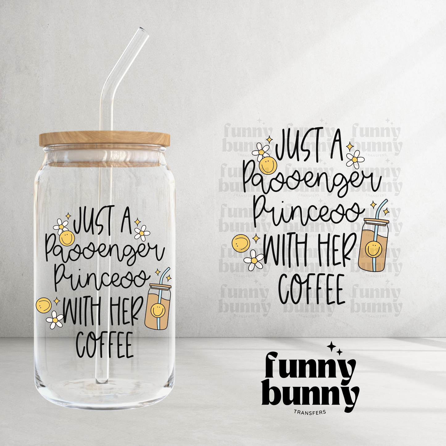 Passenger Princess - UVDTF Decal