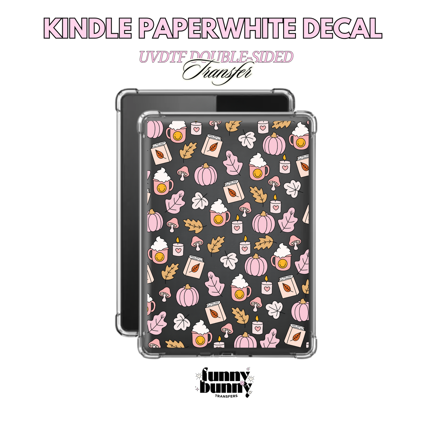 Pastel Autumn Girlie 2.0 - Kindle Decal