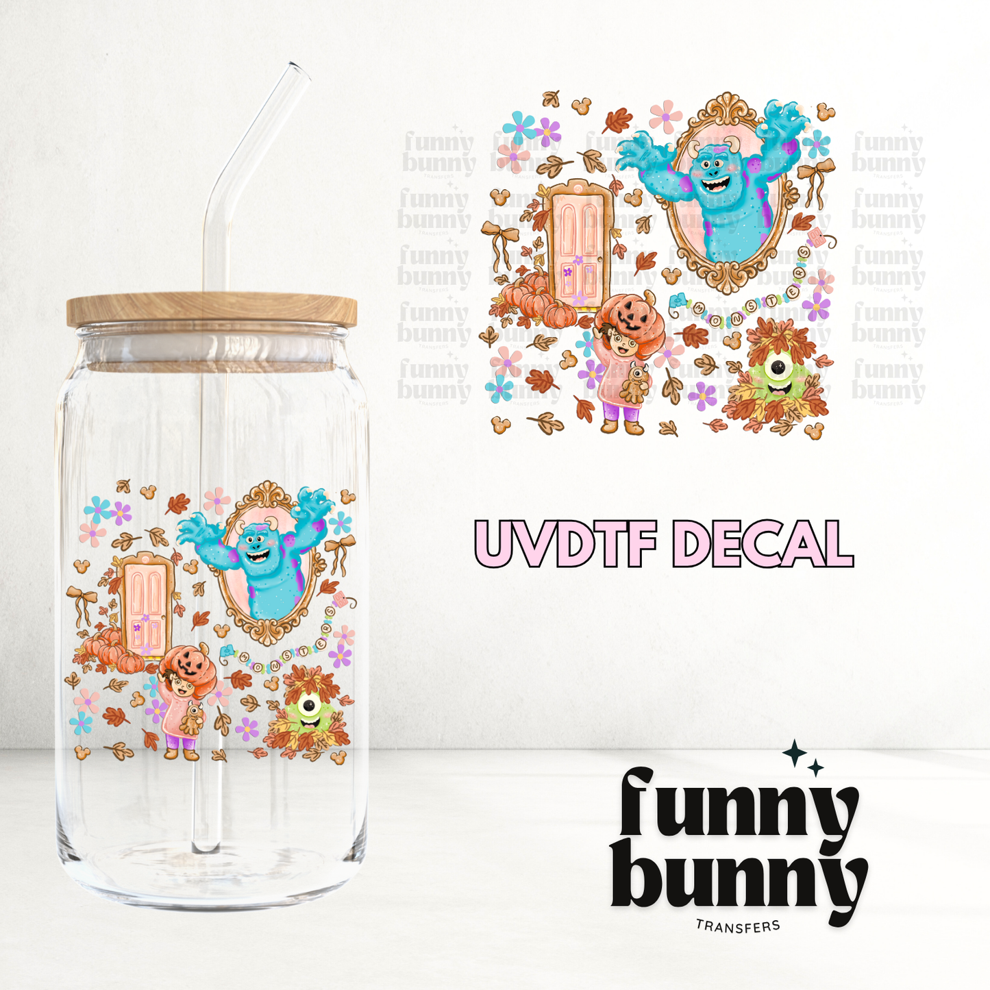 Pastel Monster - UVDTF Decal