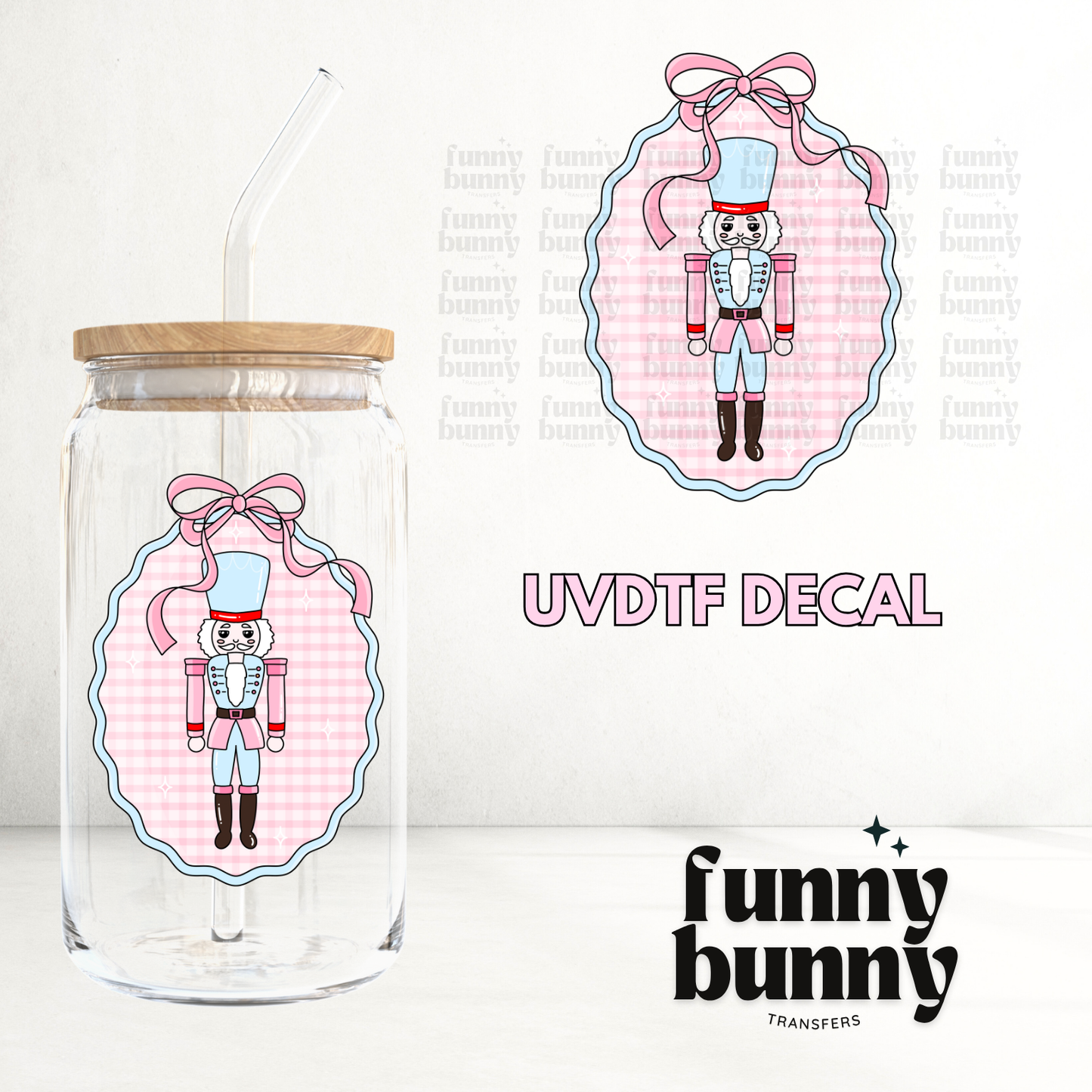 Pastel Nutcracker II - UVDTF Decal