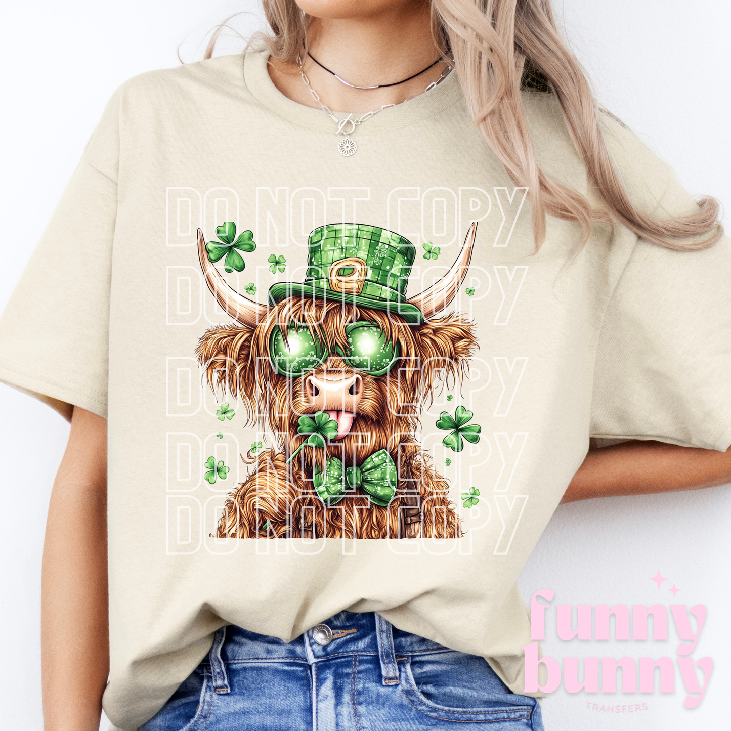 Patty Highland Cow - DTF Transfer