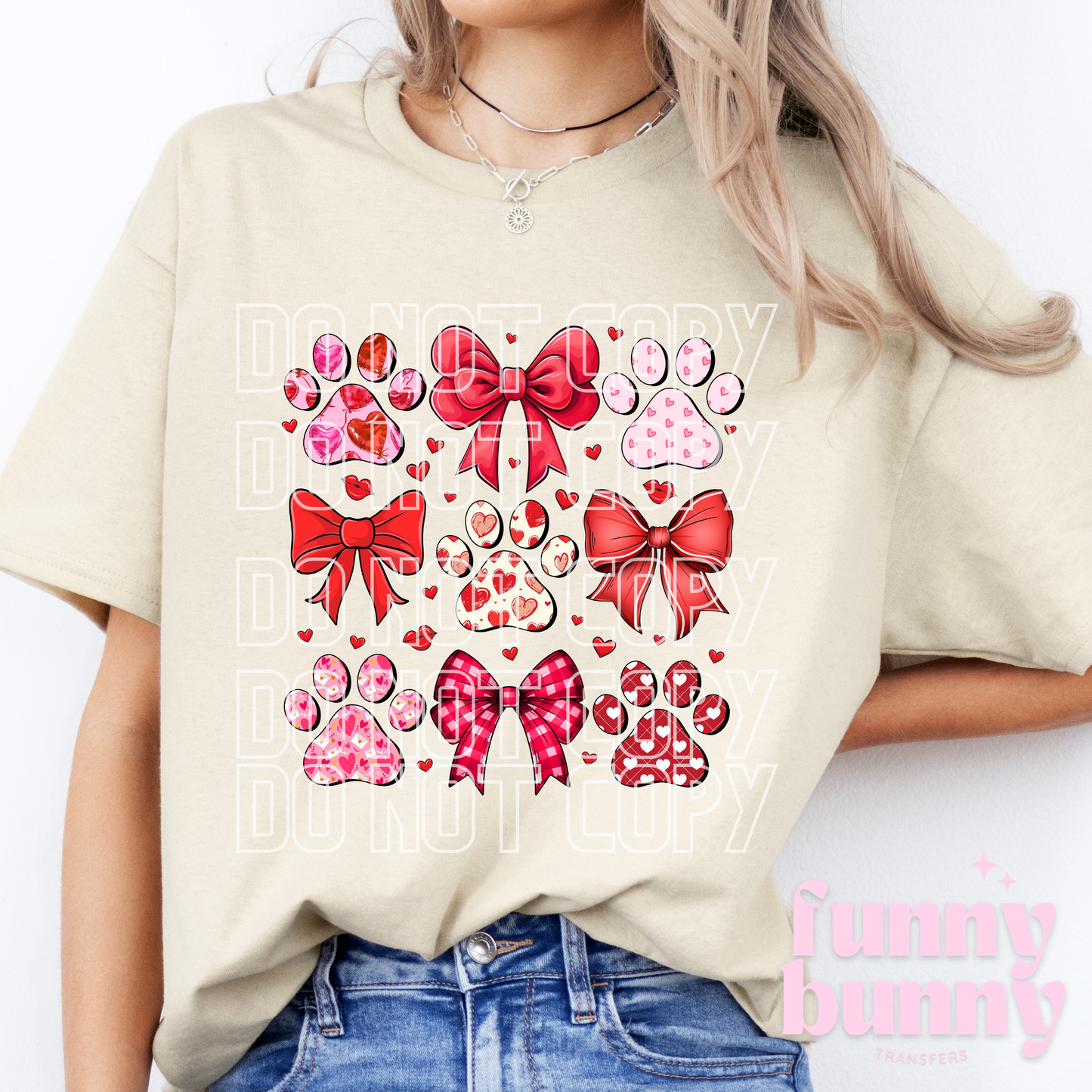 Paw Valentine - DTF Transfer