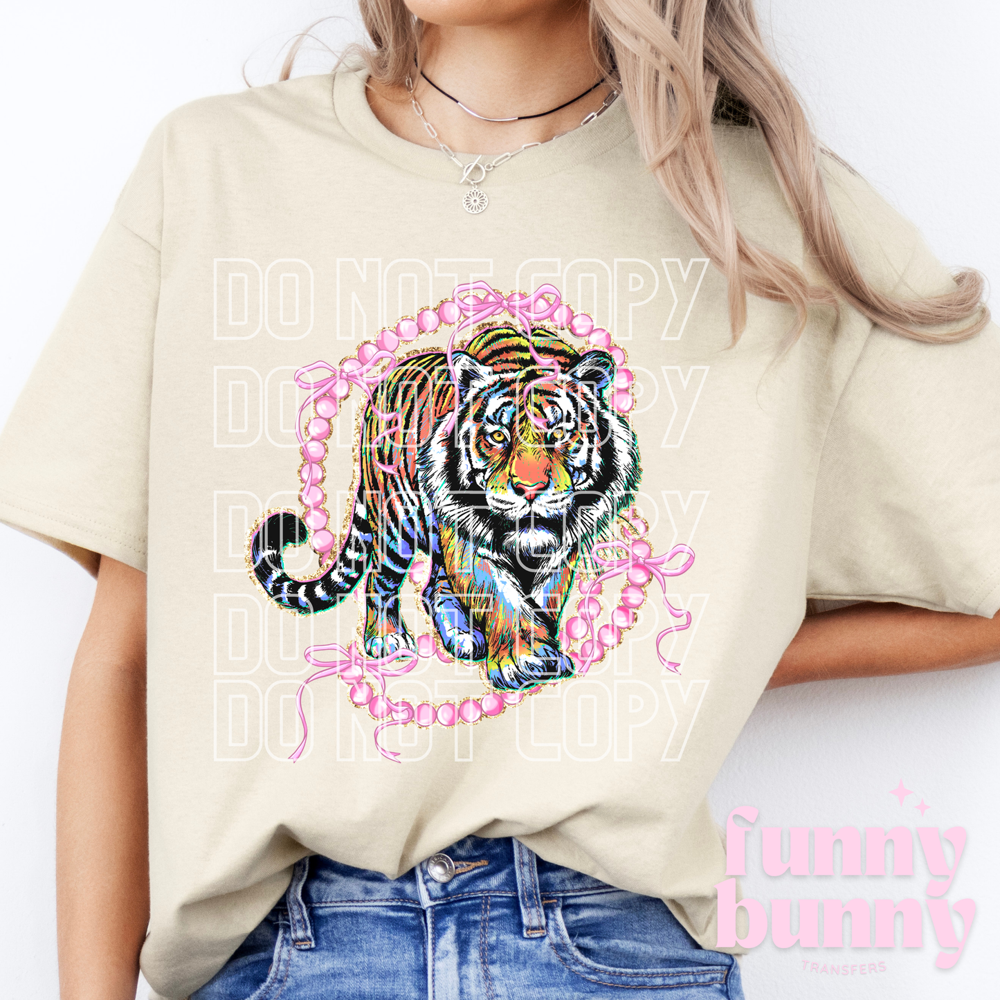 Pearl Tiger - DTF Transfer