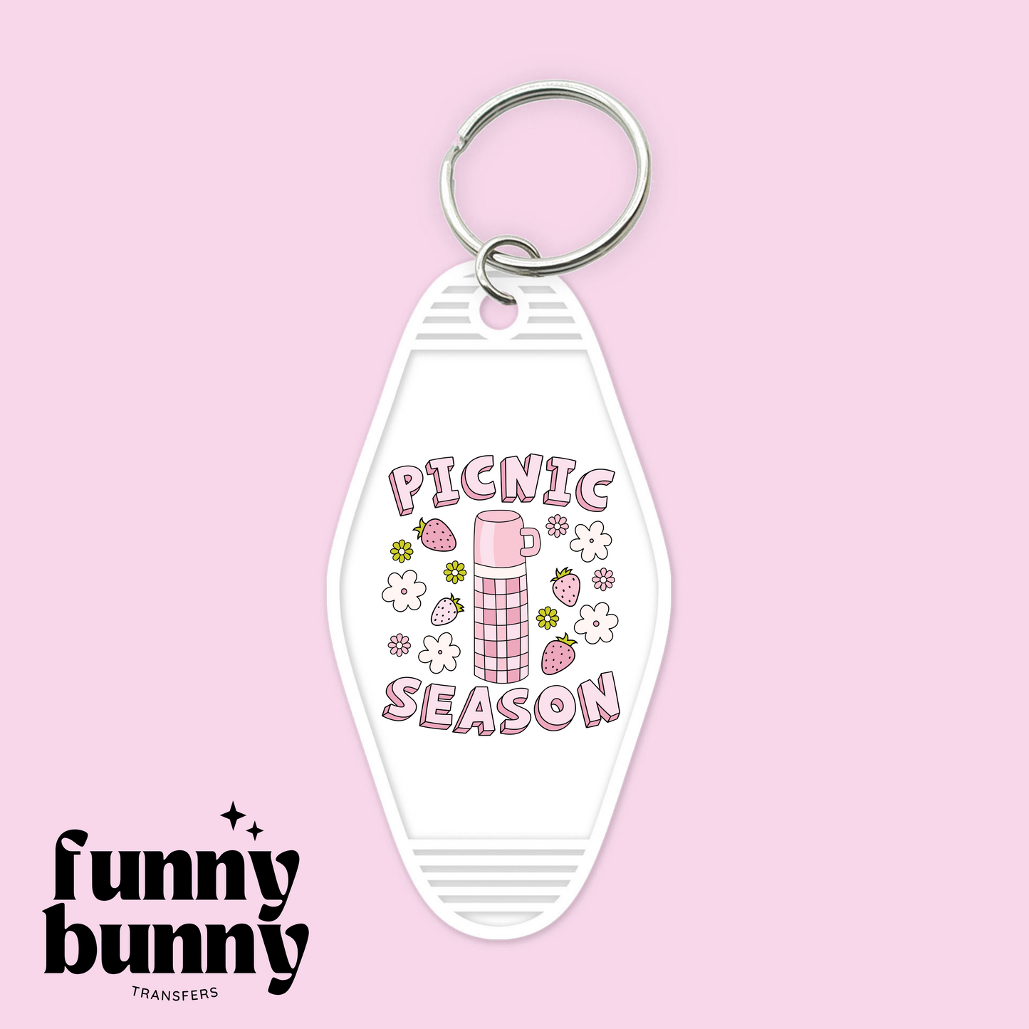 Picnic Season - Motel Keychain