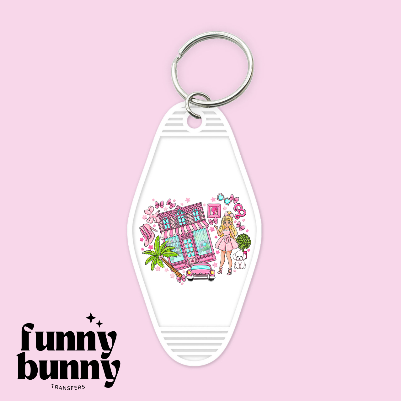 Pink Girl Essentials - Motel Keychain