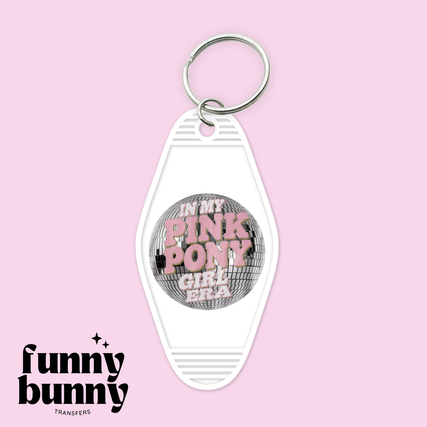 Pink Pony Era - Motel Keychain